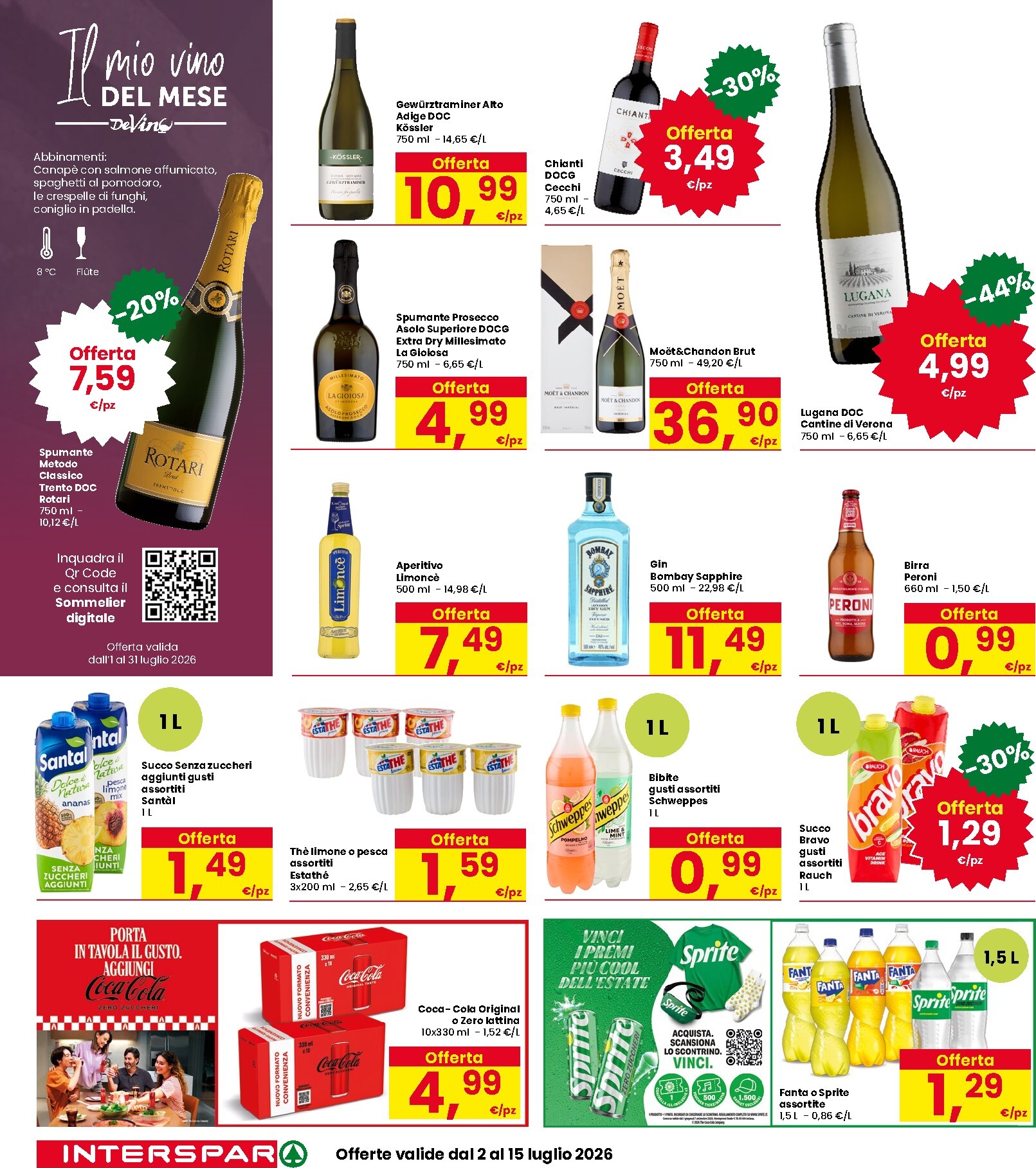 interspar - Volantino attuale di INTERSPAR valido dal giovedì 02/07/2026 al mercoledì 15/07/2026 - page: 16