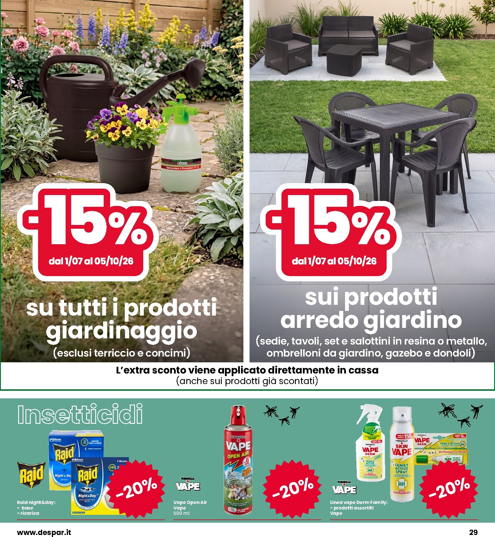 interspar - Volantino attuale di INTERSPAR valido dal giovedì 02/07/2026 al mercoledì 15/07/2026 - page: 29