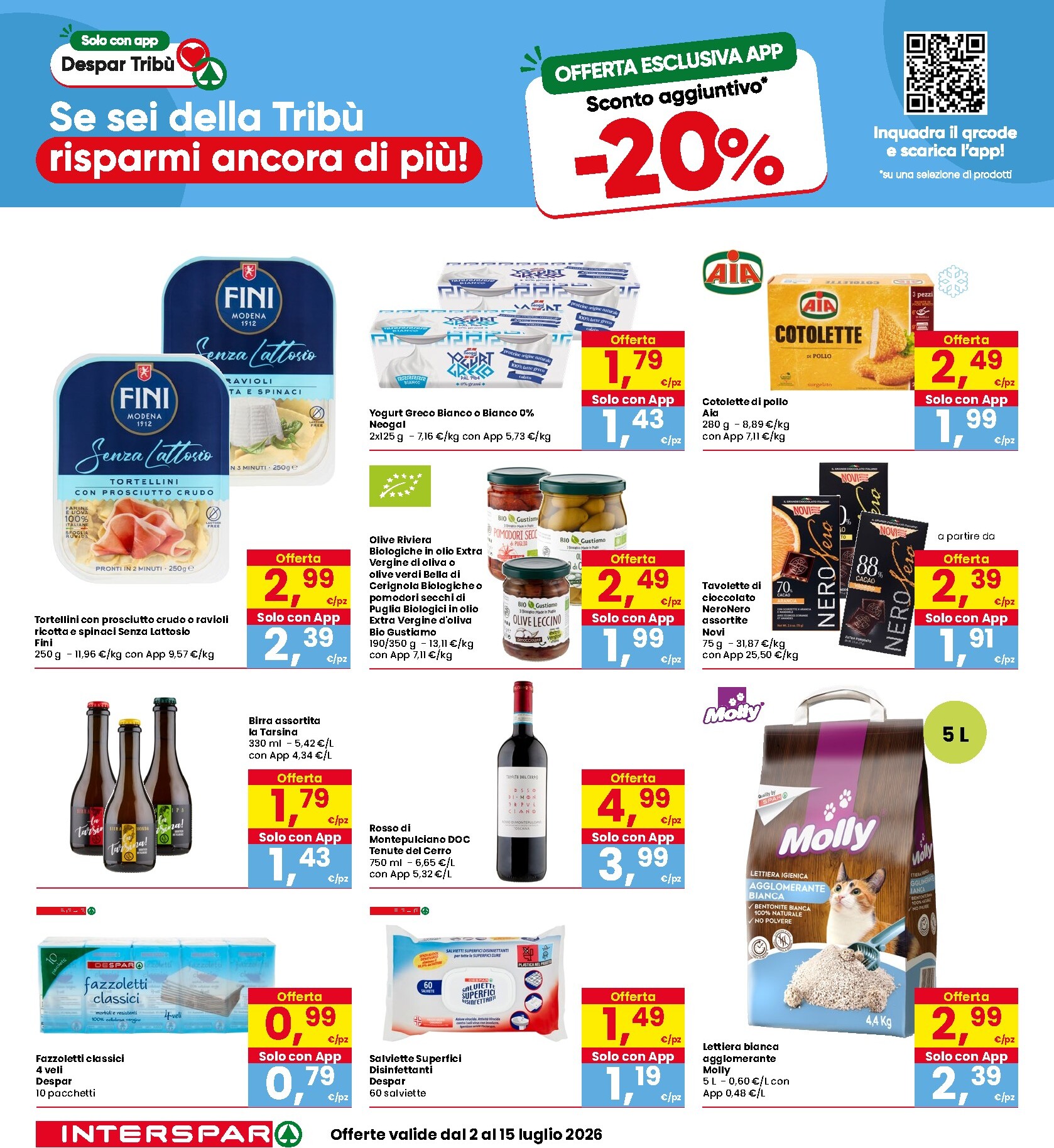 interspar - Volantino attuale di INTERSPAR valido dal giovedì 02/07/2026 al mercoledì 15/07/2026 - page: 28