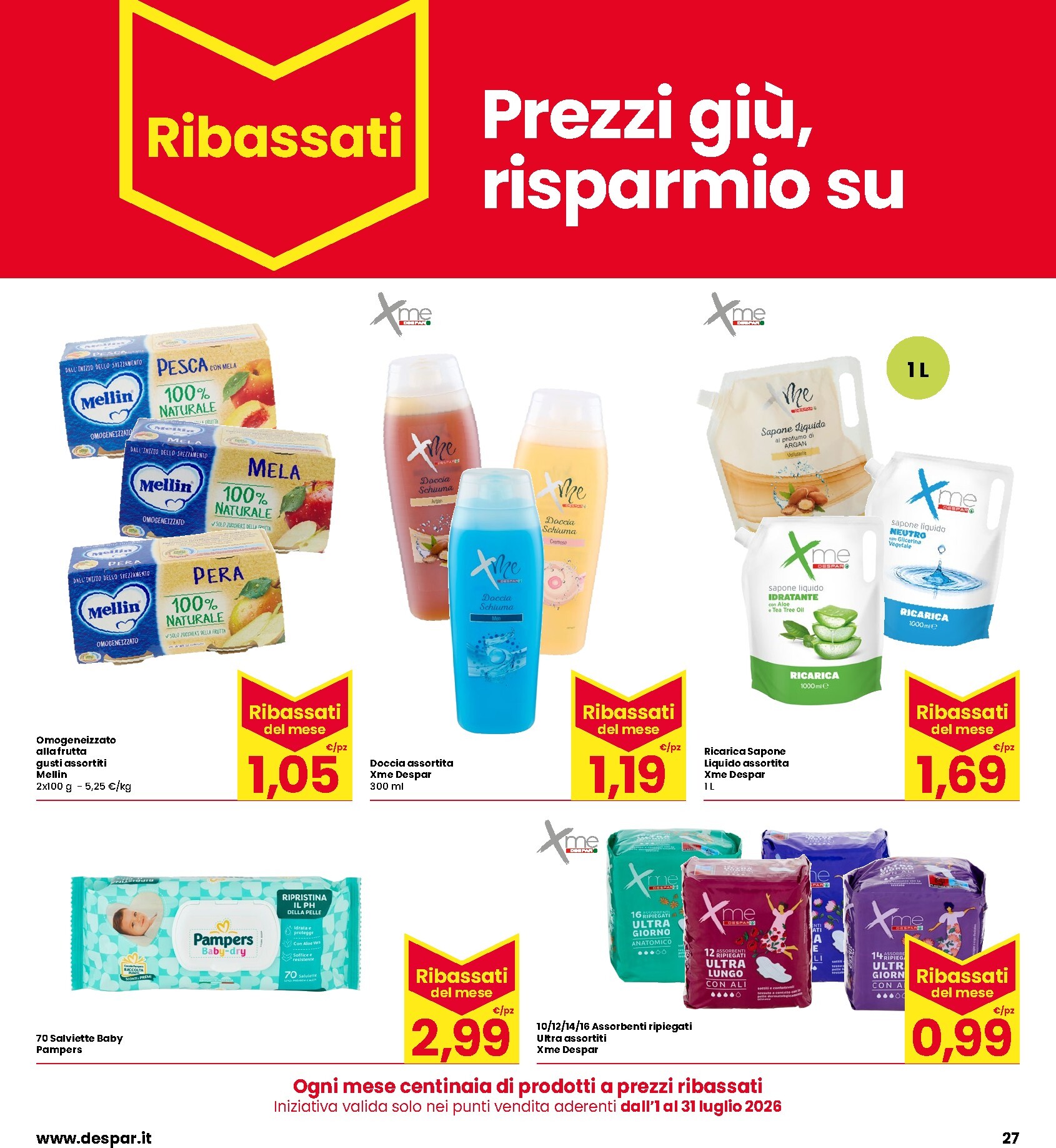 interspar - Volantino attuale di INTERSPAR valido dal giovedì 02/07/2026 al mercoledì 15/07/2026 - page: 27