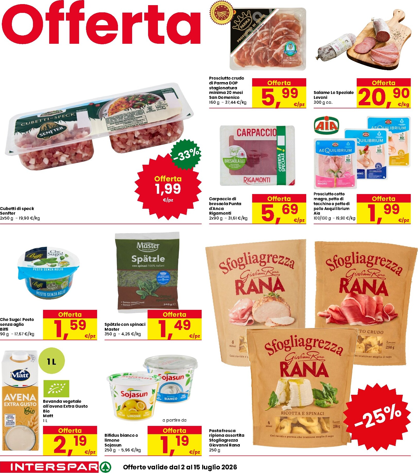 interspar - Volantino attuale di INTERSPAR valido dal giovedì 02/07/2026 al mercoledì 15/07/2026 - page: 10