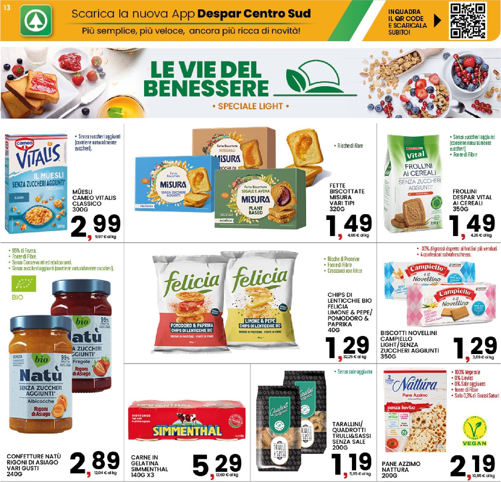 interspar - Volantino attuale di INTERSPAR valido dal giovedì 09/07/2026 al domenica 19/07/2026 - page: 13