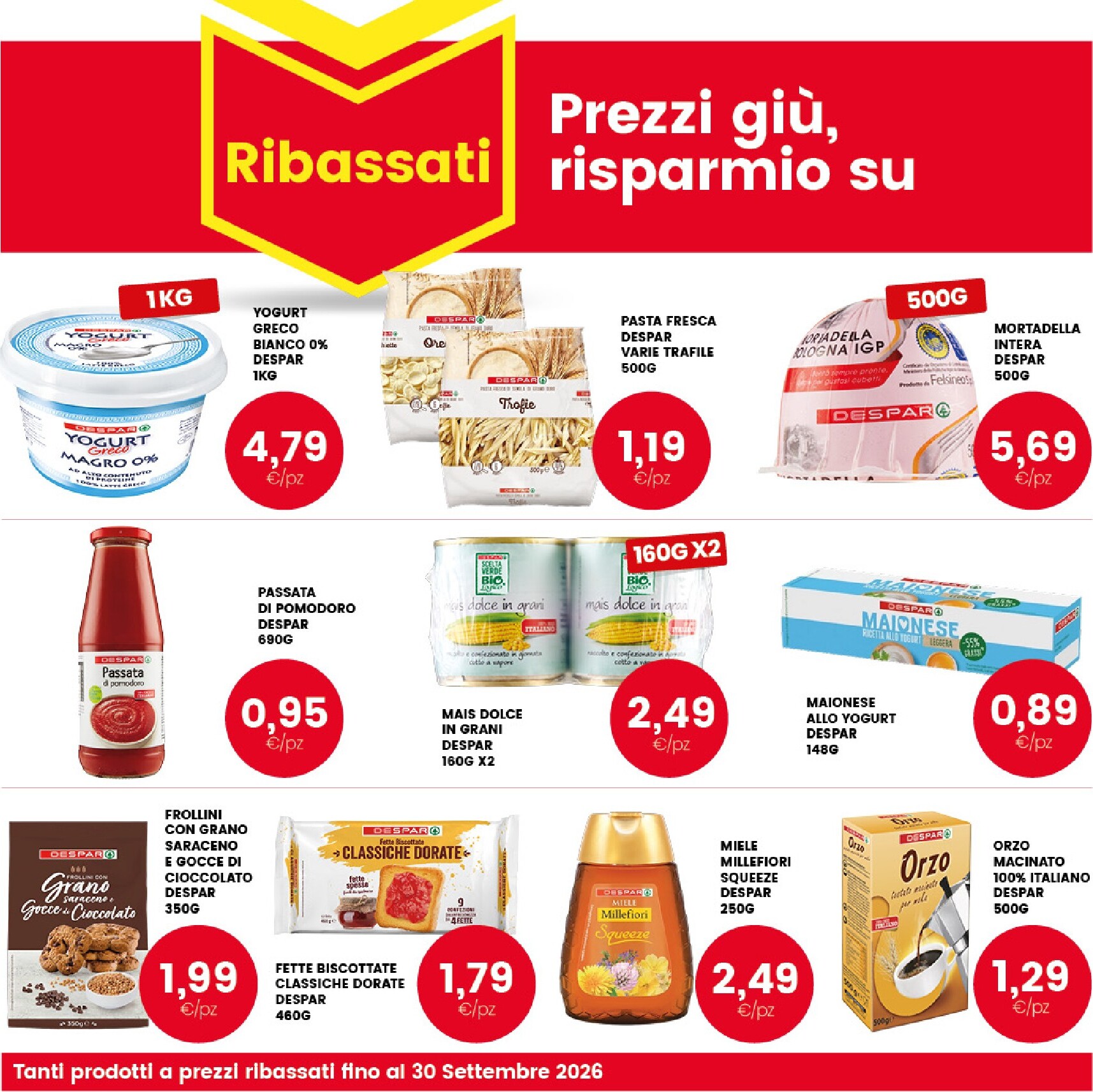 interspar - Volantino attuale di INTERSPAR valido dal giovedì 09/07/2026 al domenica 19/07/2026 - page: 38