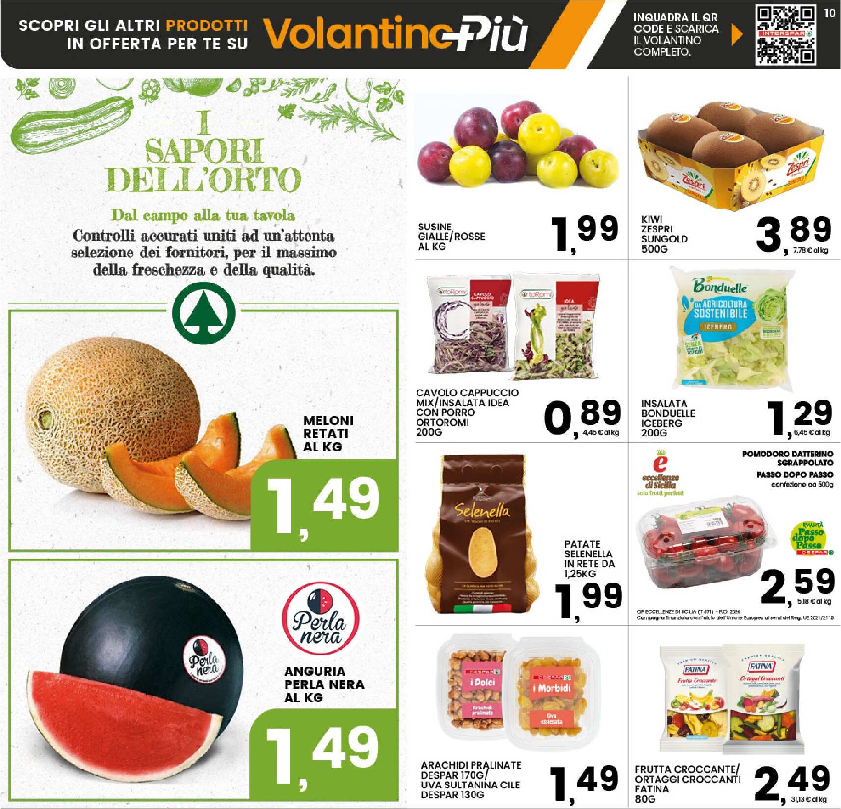 interspar - Volantino attuale di INTERSPAR valido dal giovedì 09/07/2026 al domenica 19/07/2026 - page: 10