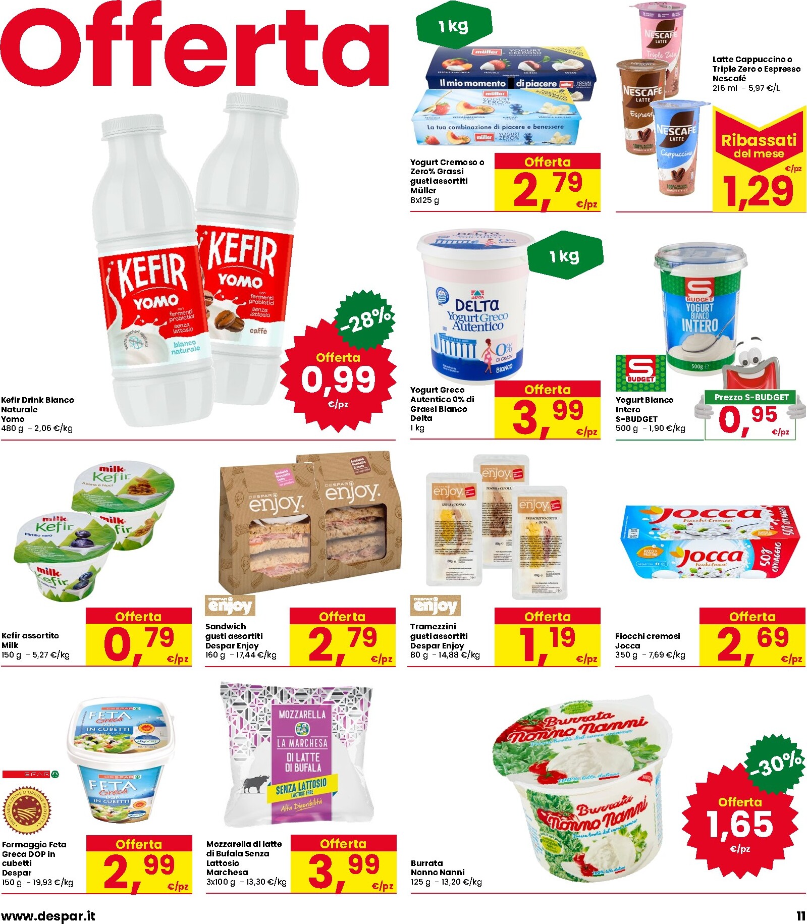 interspar - Volantino attuale di INTERSPAR valido dal giovedì 16/07/2026 al mercoledì 29/07/2026 - page: 11