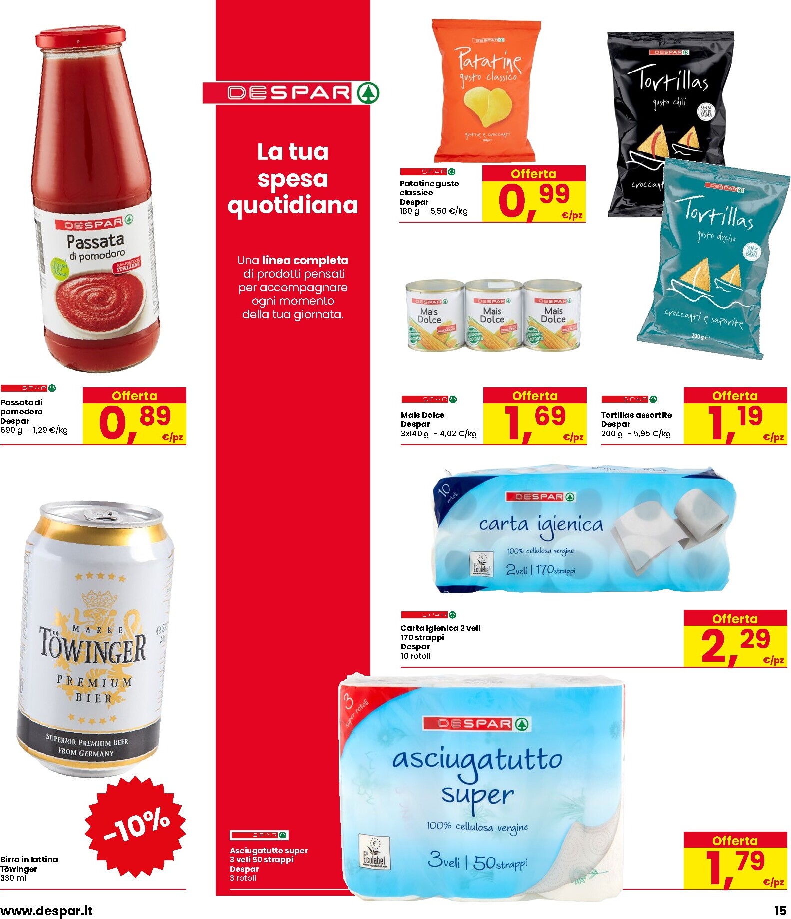 interspar - Volantino attuale di INTERSPAR valido dal giovedì 16/07/2026 al mercoledì 29/07/2026 - page: 15