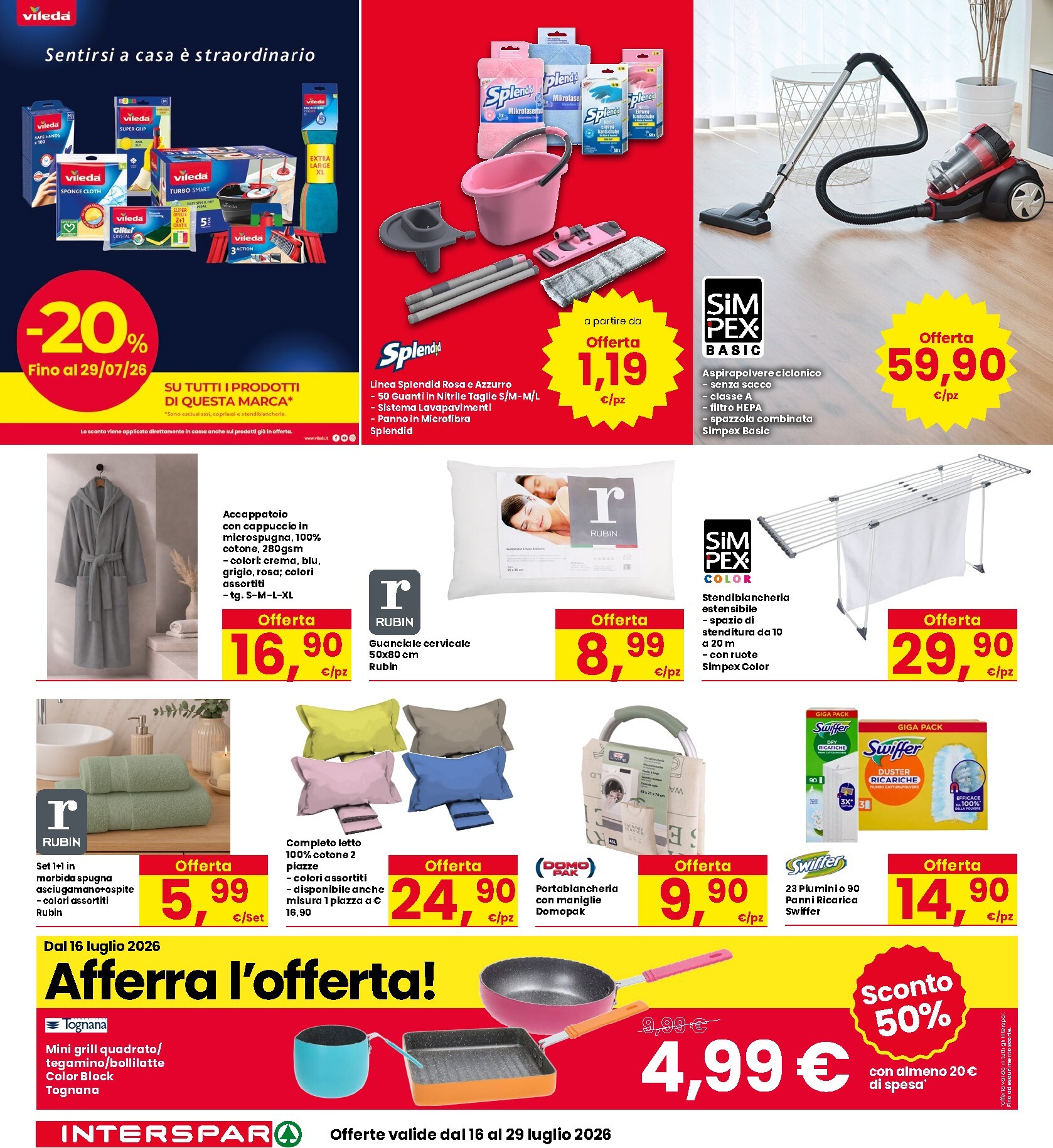 interspar - Volantino attuale di INTERSPAR valido dal giovedì 16/07/2026 al mercoledì 29/07/2026 - page: 30