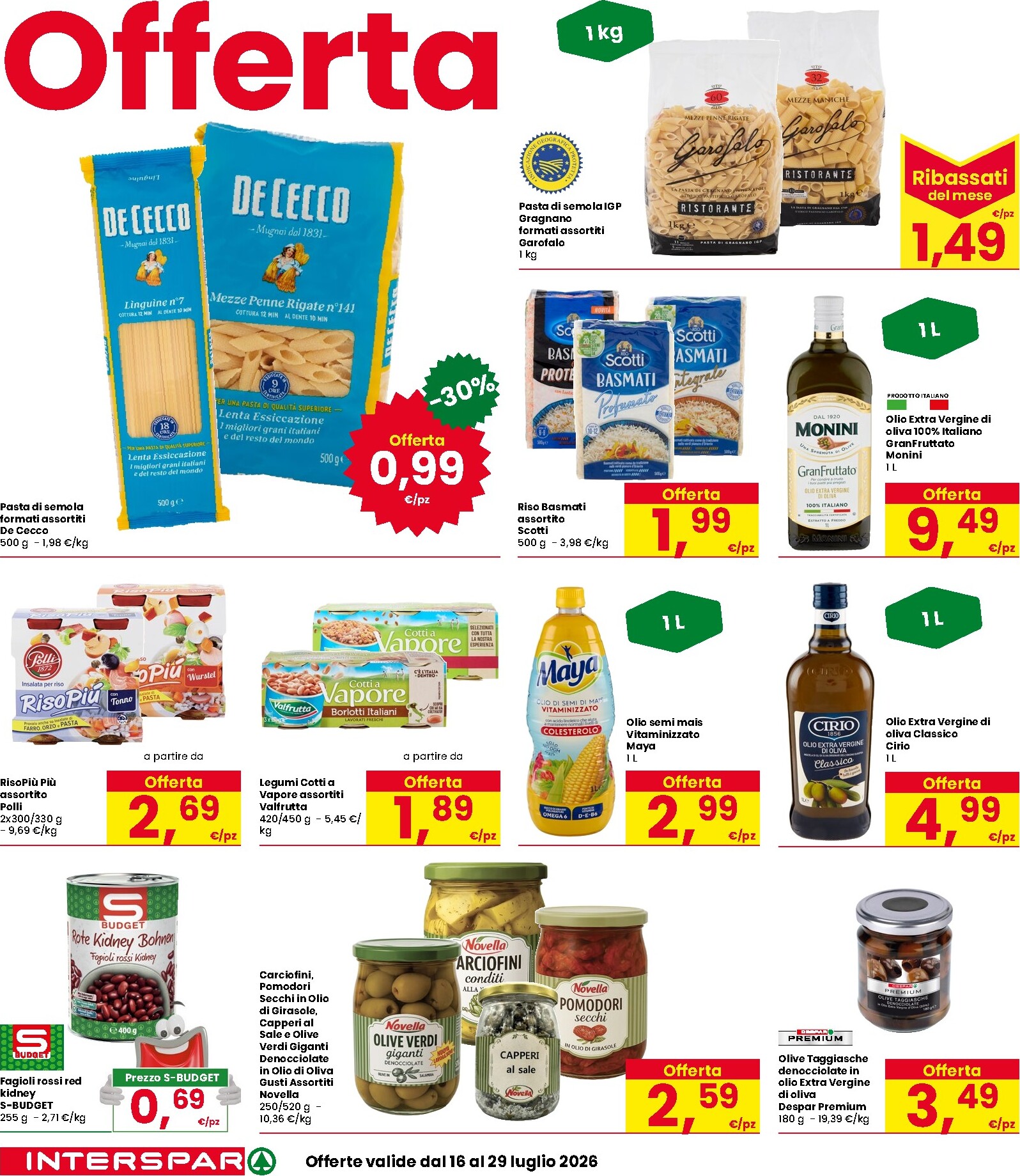 interspar - Volantino attuale di INTERSPAR valido dal giovedì 16/07/2026 al mercoledì 29/07/2026 - page: 24