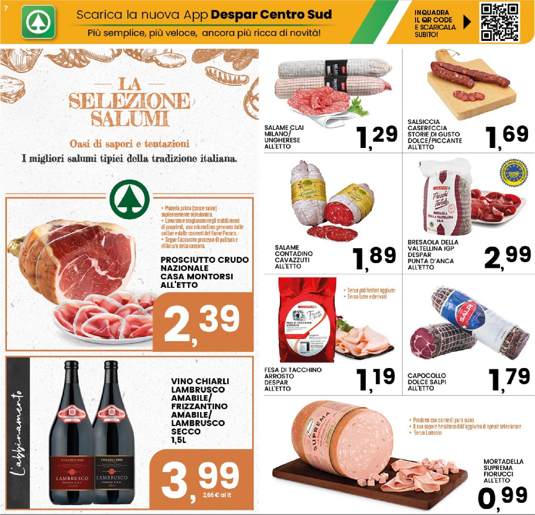 interspar - Volantino attuale di INTERSPAR valido dal lunedì 20/07/2026 al mercoledì 29/07/2026 - page: 7