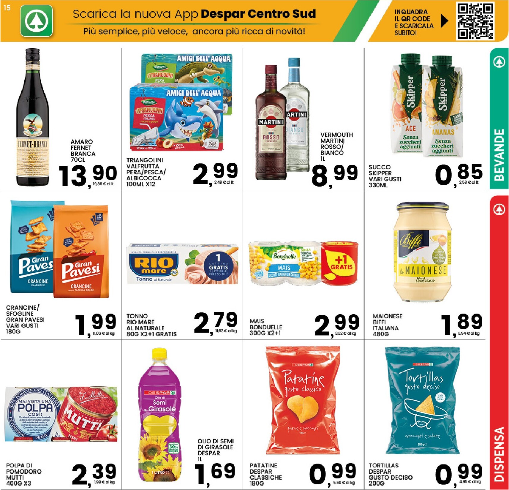 interspar - Volantino attuale di INTERSPAR valido dal lunedì 20/07/2026 al mercoledì 29/07/2026 - page: 15
