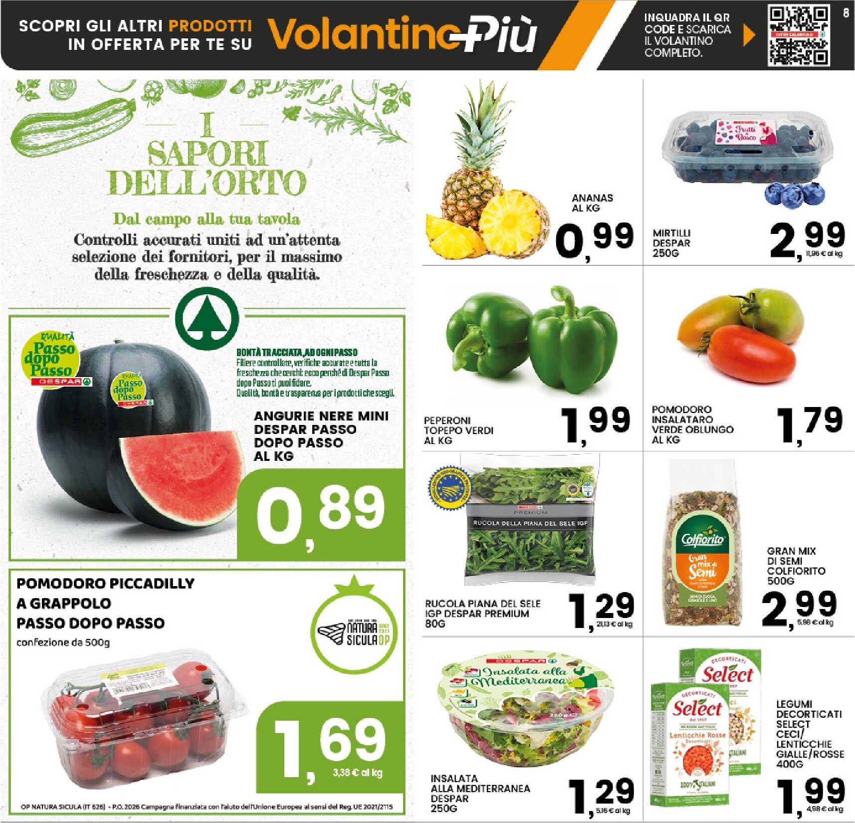 interspar - Volantino attuale di INTERSPAR valido dal lunedì 20/07/2026 al mercoledì 29/07/2026 - page: 8