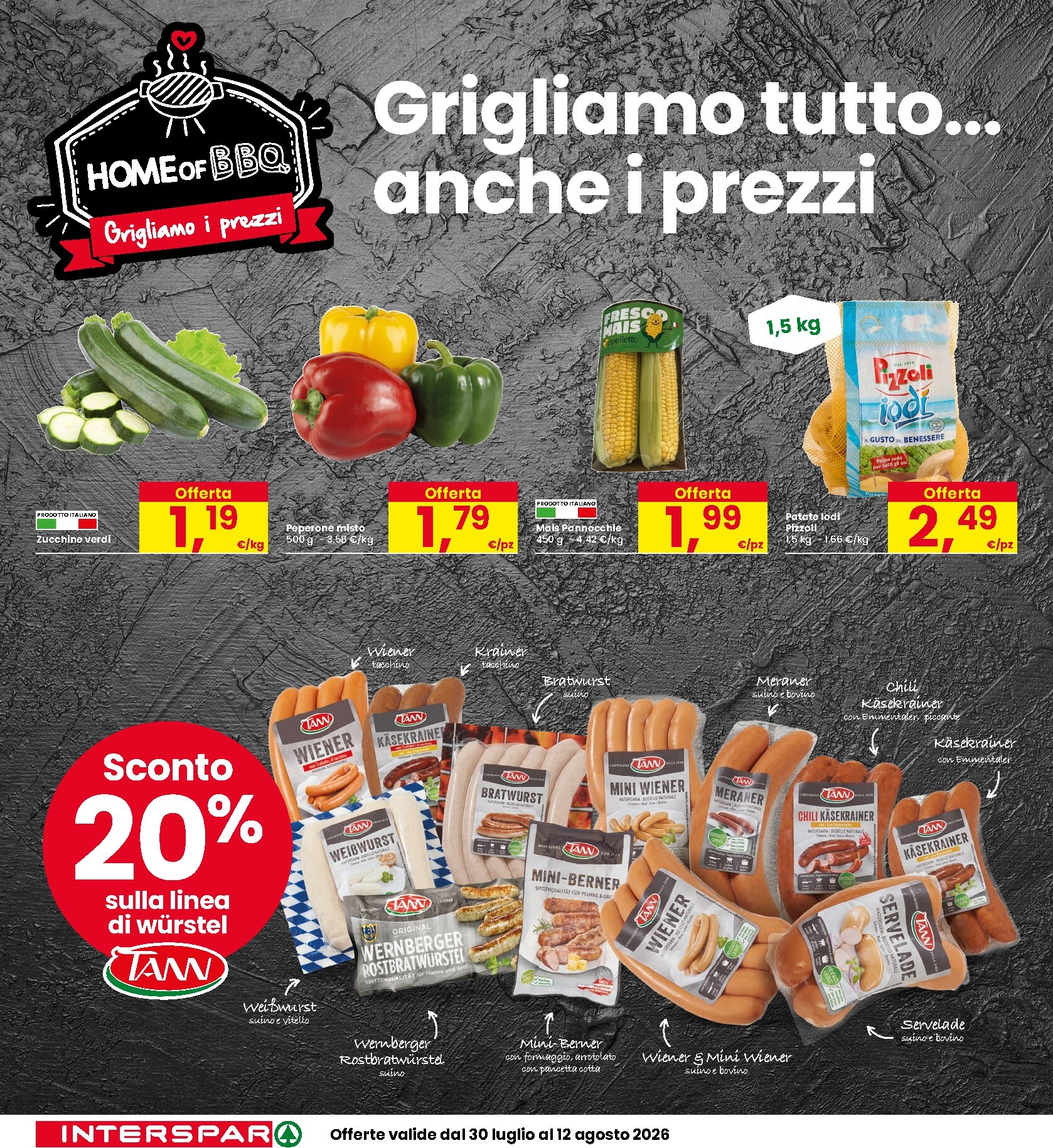 interspar - Volantino attuale di INTERSPAR valido dal giovedì 30/07/2026 al mercoledì 12/08/2026 - page: 10