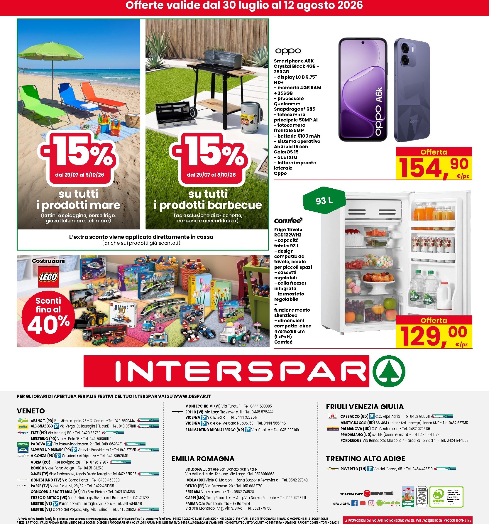 interspar - Volantino attuale di INTERSPAR valido dal giovedì 30/07/2026 al mercoledì 12/08/2026 - page: 32