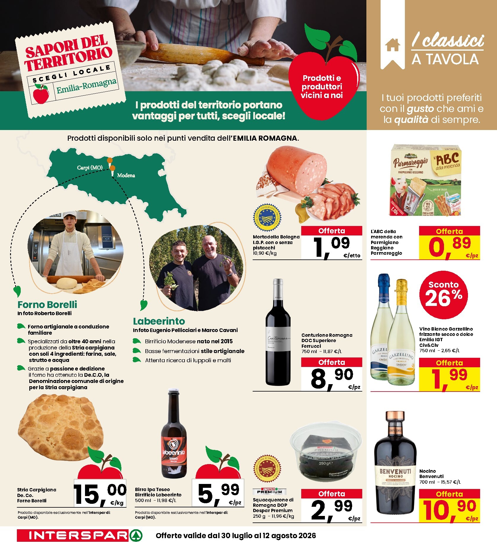 interspar - Volantino attuale di INTERSPAR valido dal giovedì 30/07/2026 al mercoledì 12/08/2026 - page: 8