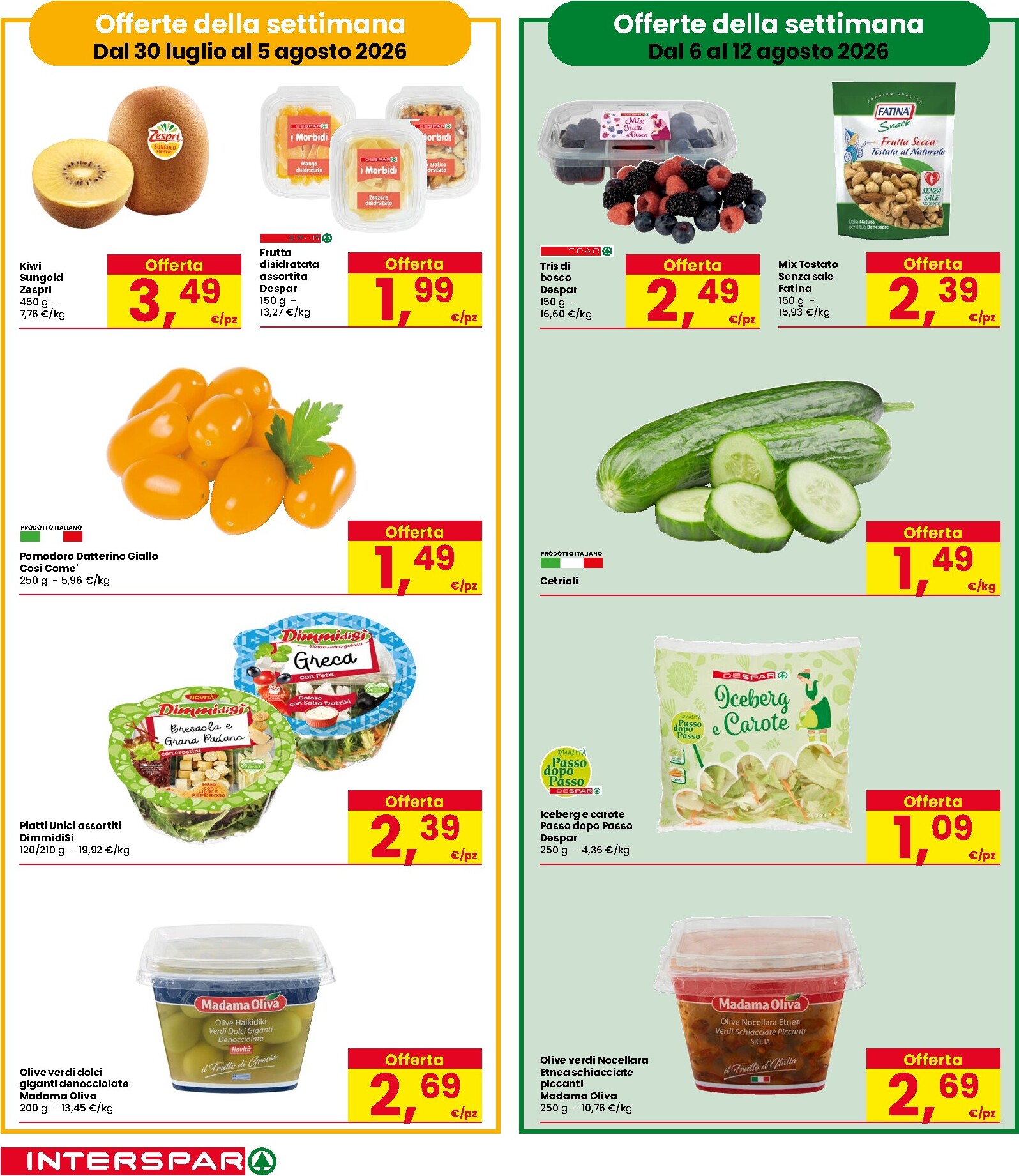 interspar - Volantino attuale di INTERSPAR valido dal giovedì 30/07/2026 al mercoledì 12/08/2026 - page: 4
