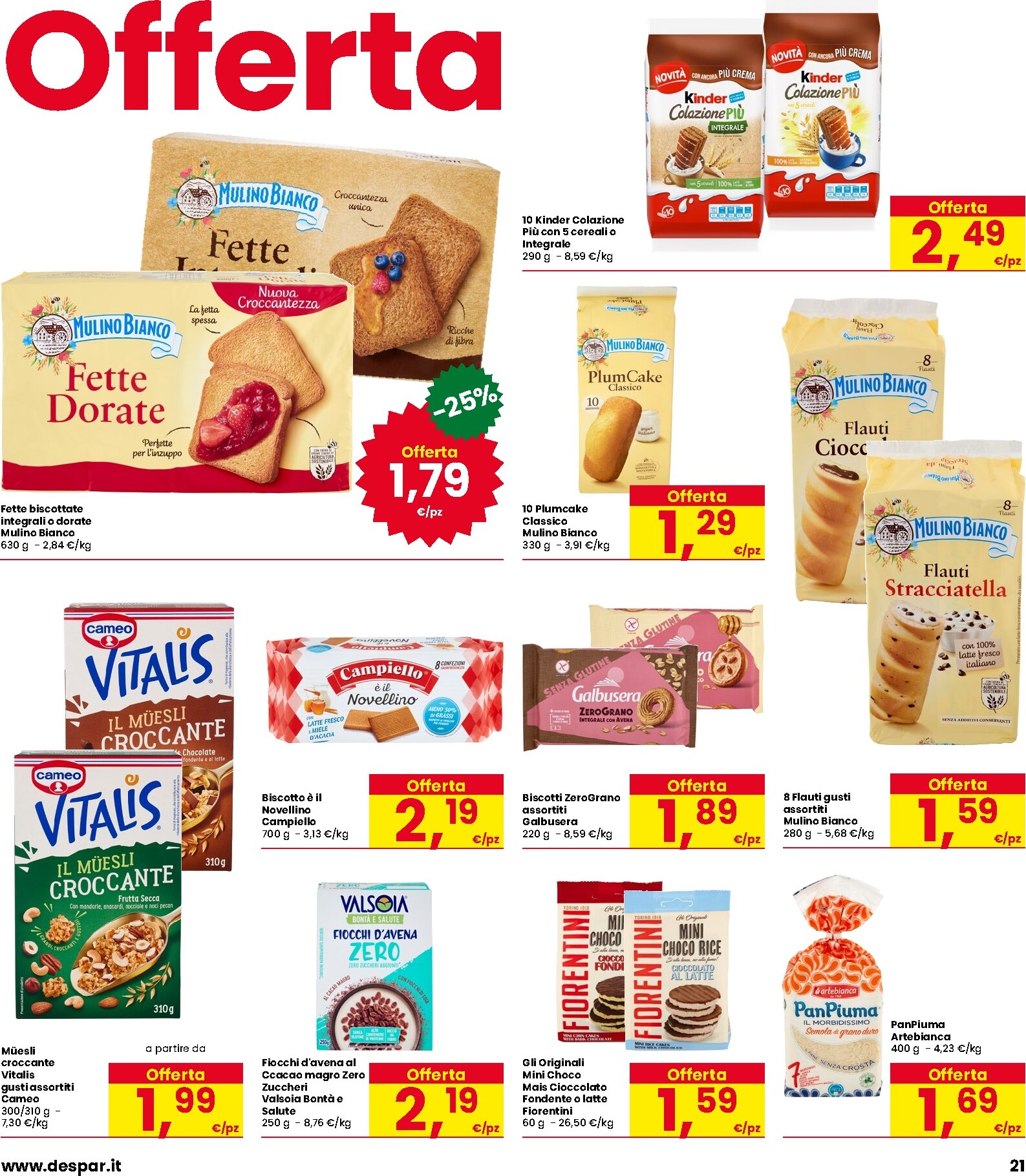interspar - Volantino attuale di INTERSPAR valido dal giovedì 30/07/2026 al mercoledì 12/08/2026 - page: 21