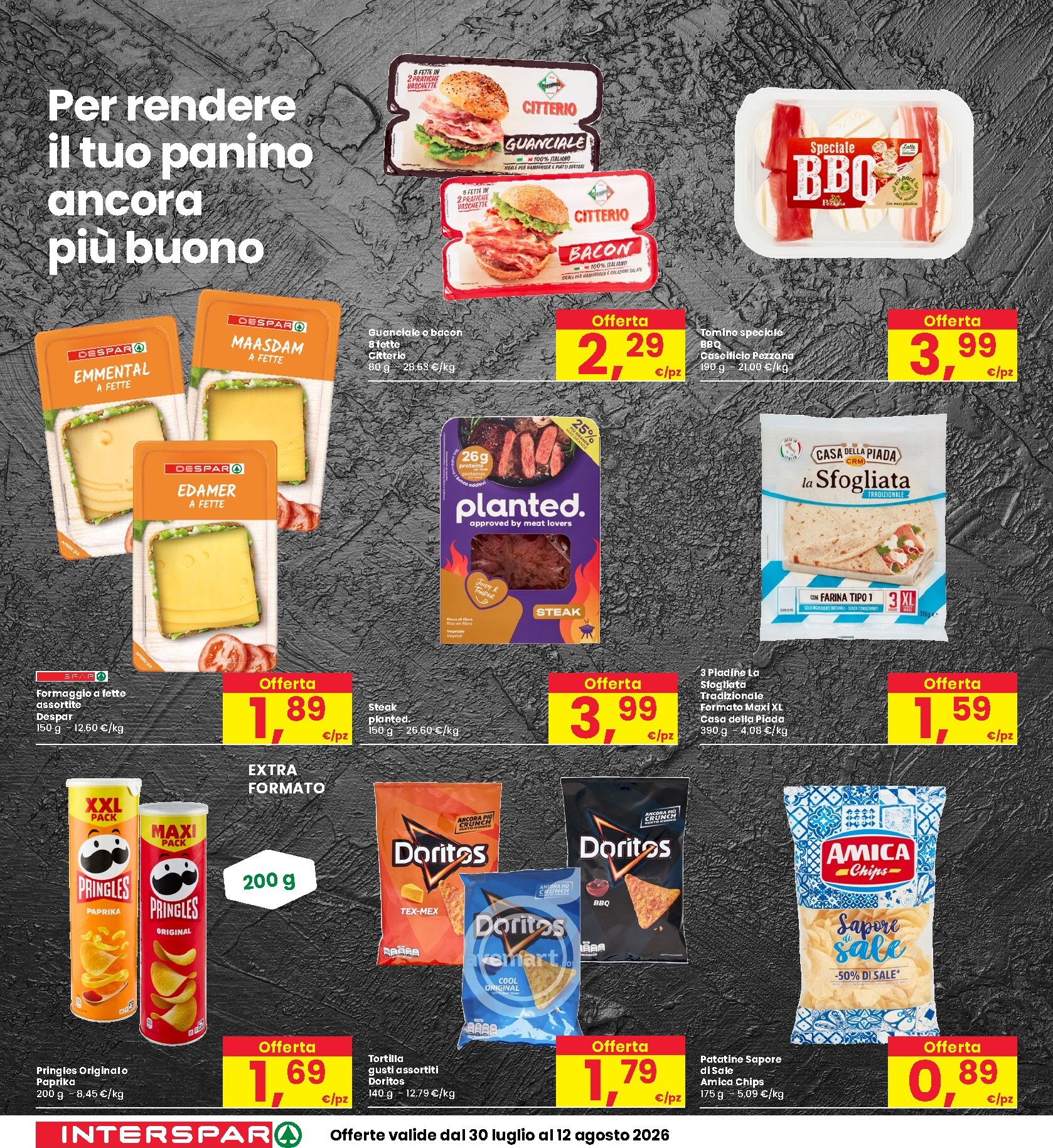 interspar - Volantino attuale di INTERSPAR valido dal giovedì 30/07/2026 al mercoledì 12/08/2026 - page: 14