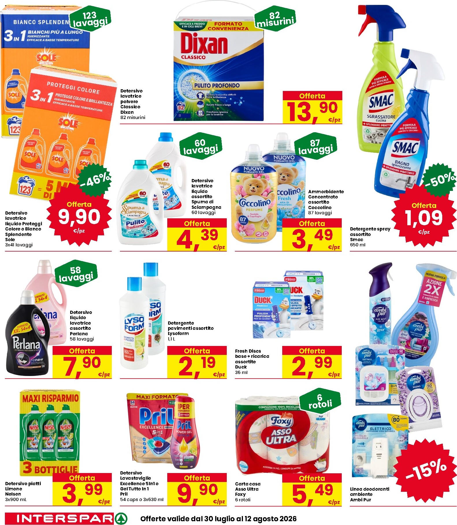 interspar - Volantino attuale di INTERSPAR valido dal giovedì 30/07/2026 al mercoledì 12/08/2026 - page: 26