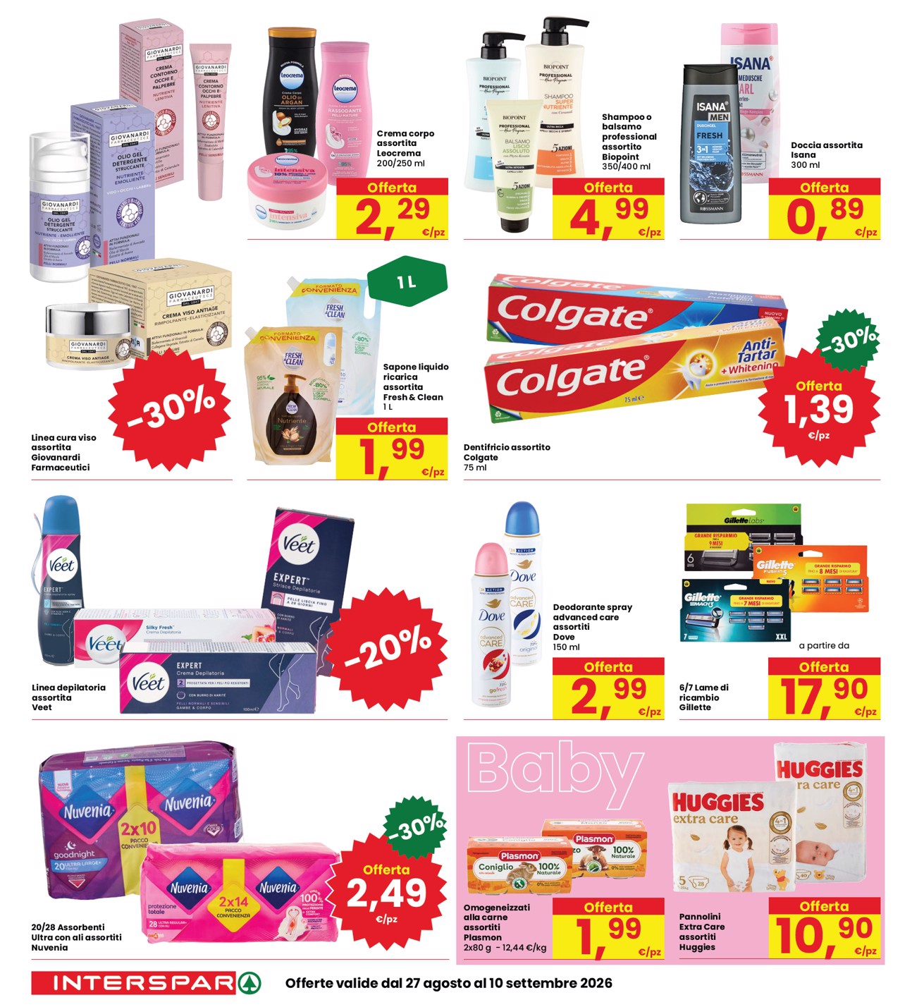 interspar - Volantino attuale di INTERSPAR valido dal giovedì 27/08/2026 al giovedì 10/09/2026 - page: 24