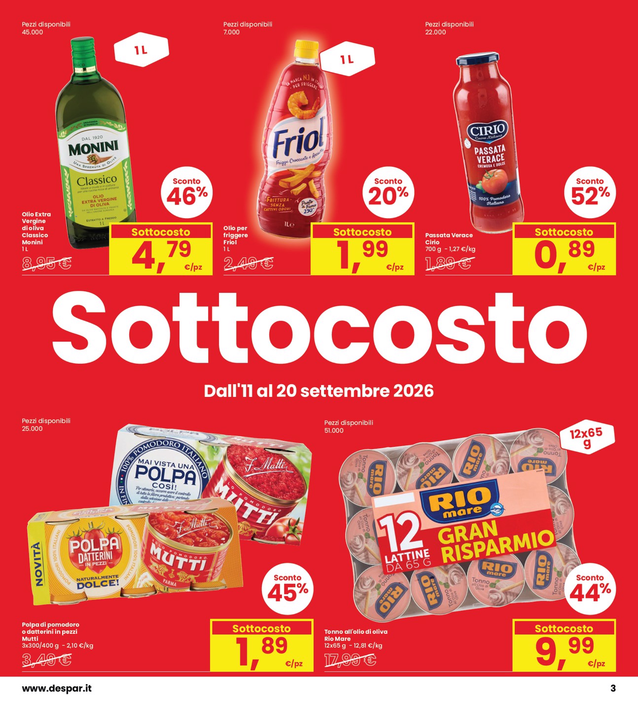 interspar - Volantino attuale di INTERSPAR valido dal venerdì 11/09/2026 al domenica 20/09/2026 - page: 3