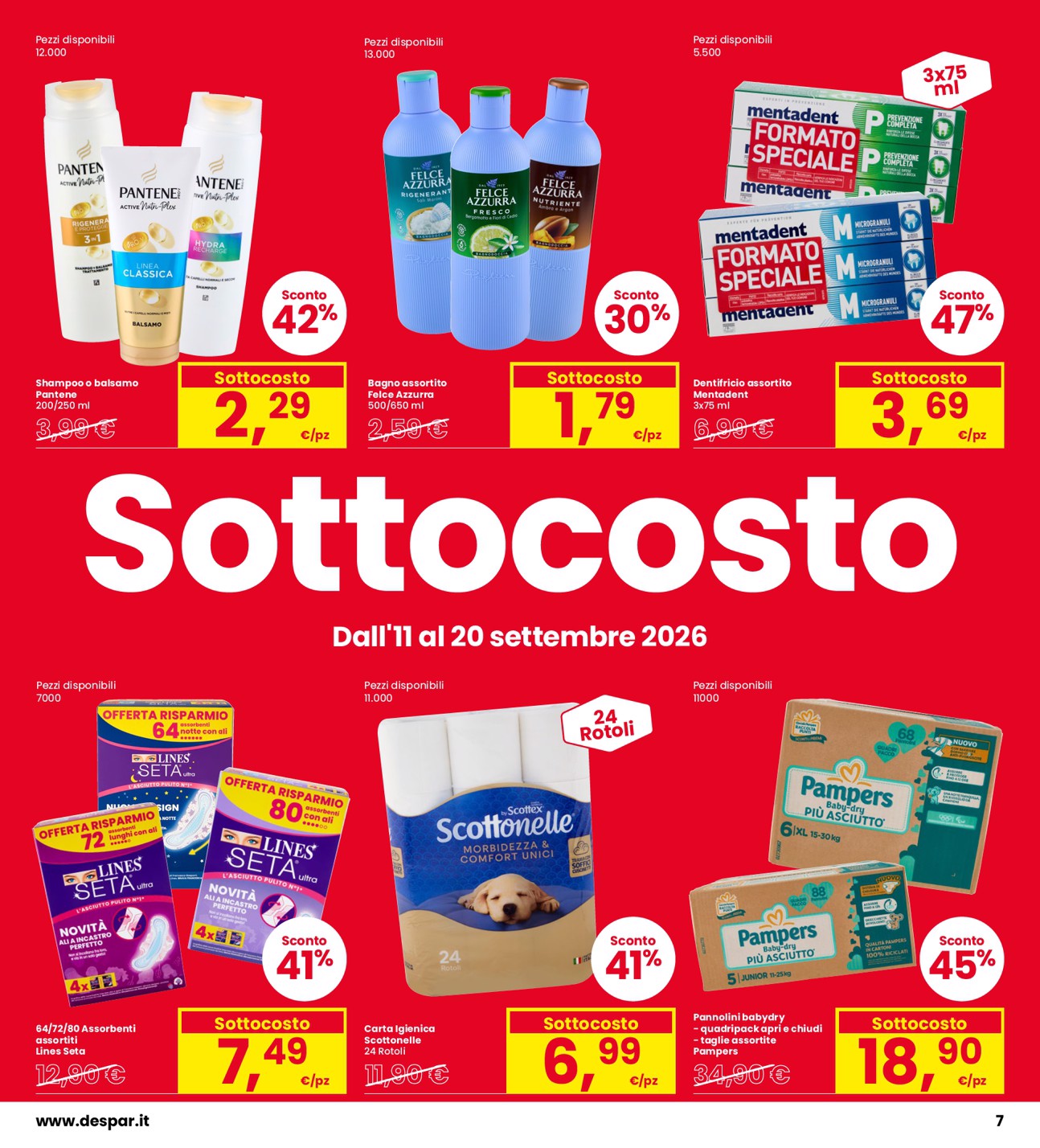 interspar - Volantino attuale di INTERSPAR valido dal venerdì 11/09/2026 al domenica 20/09/2026 - page: 7