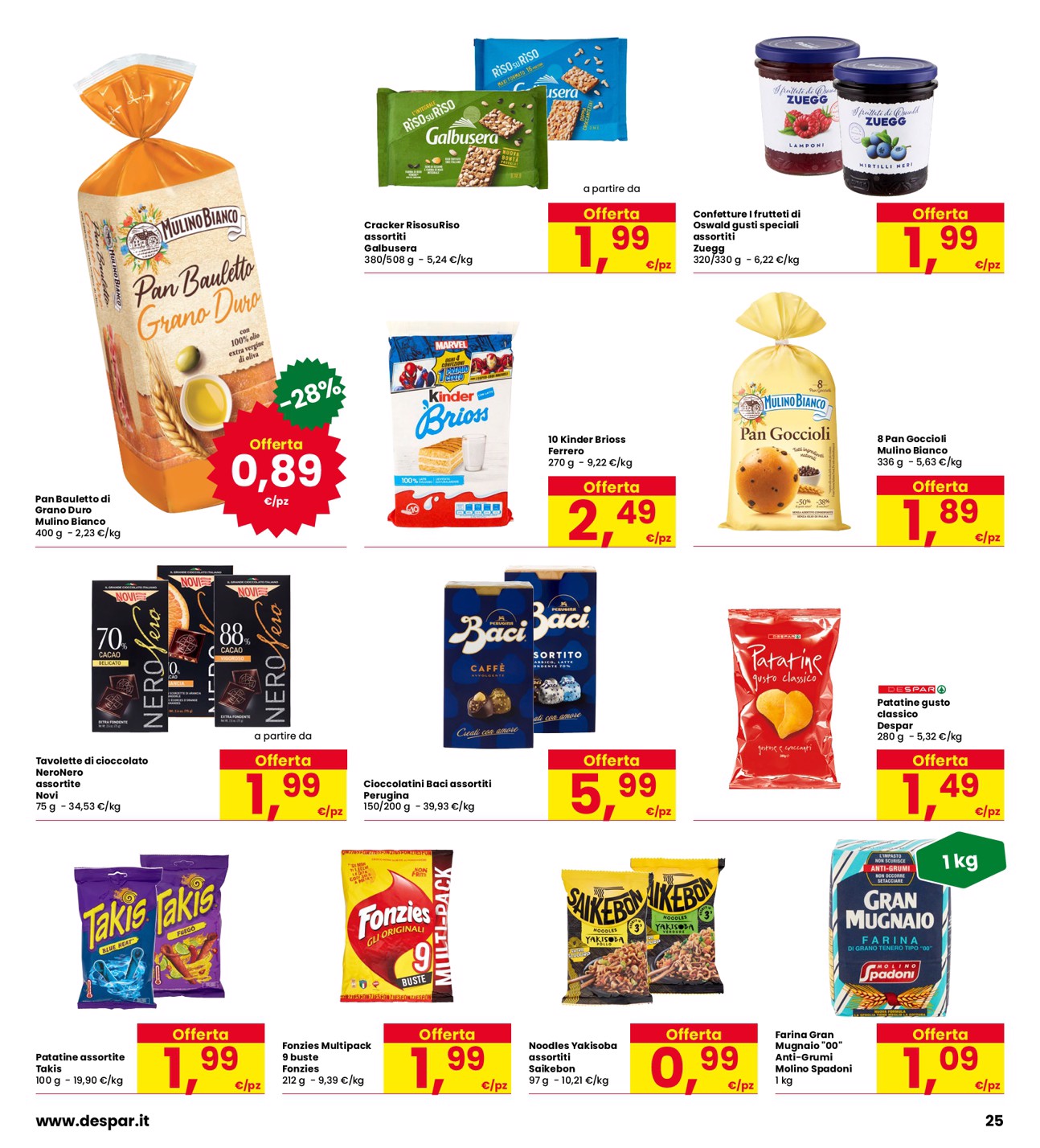 interspar - Volantino attuale di INTERSPAR valido dal venerdì 11/09/2026 al domenica 20/09/2026 - page: 25