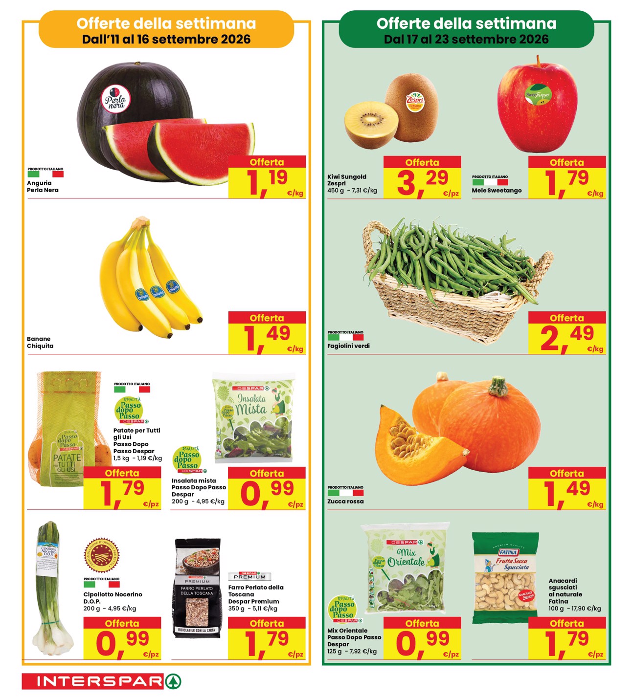 interspar - Volantino attuale di INTERSPAR valido dal venerdì 11/09/2026 al domenica 20/09/2026 - page: 12