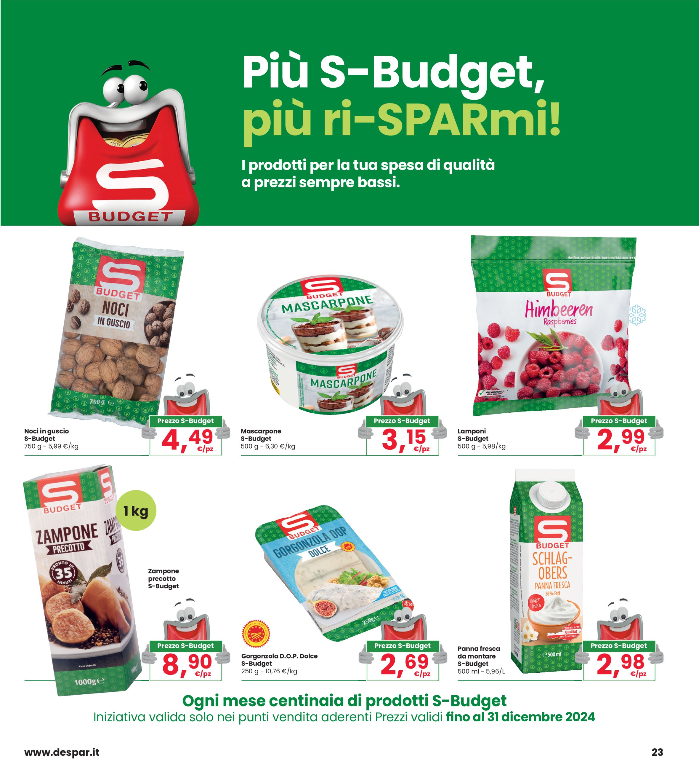 interspar - Volantino INTERSPAR valido dal 16/12 al 06/01 - page: 23