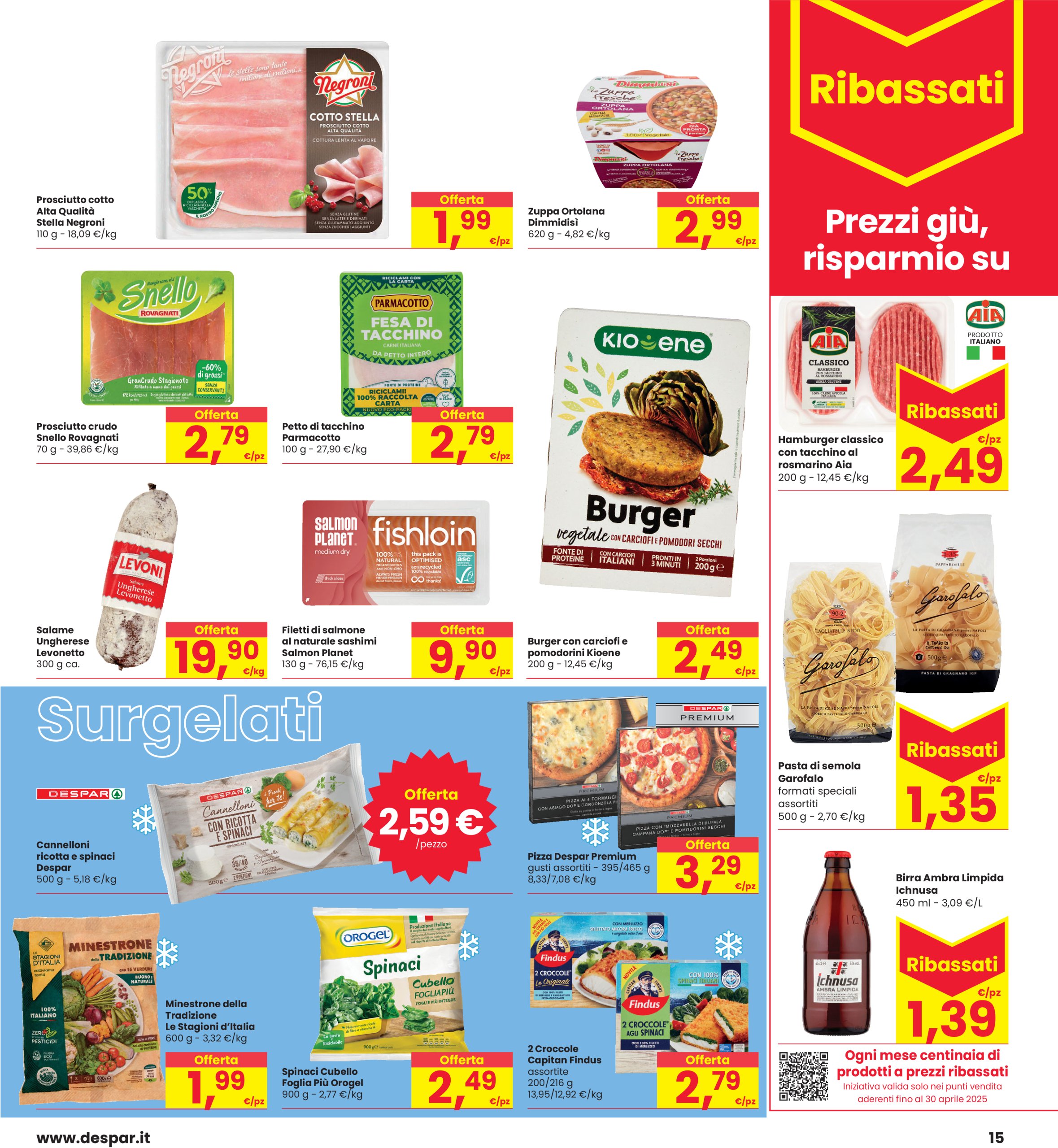interspar - Volantino INTERSPAR valido dal 24/03 al 06/04 - page: 15