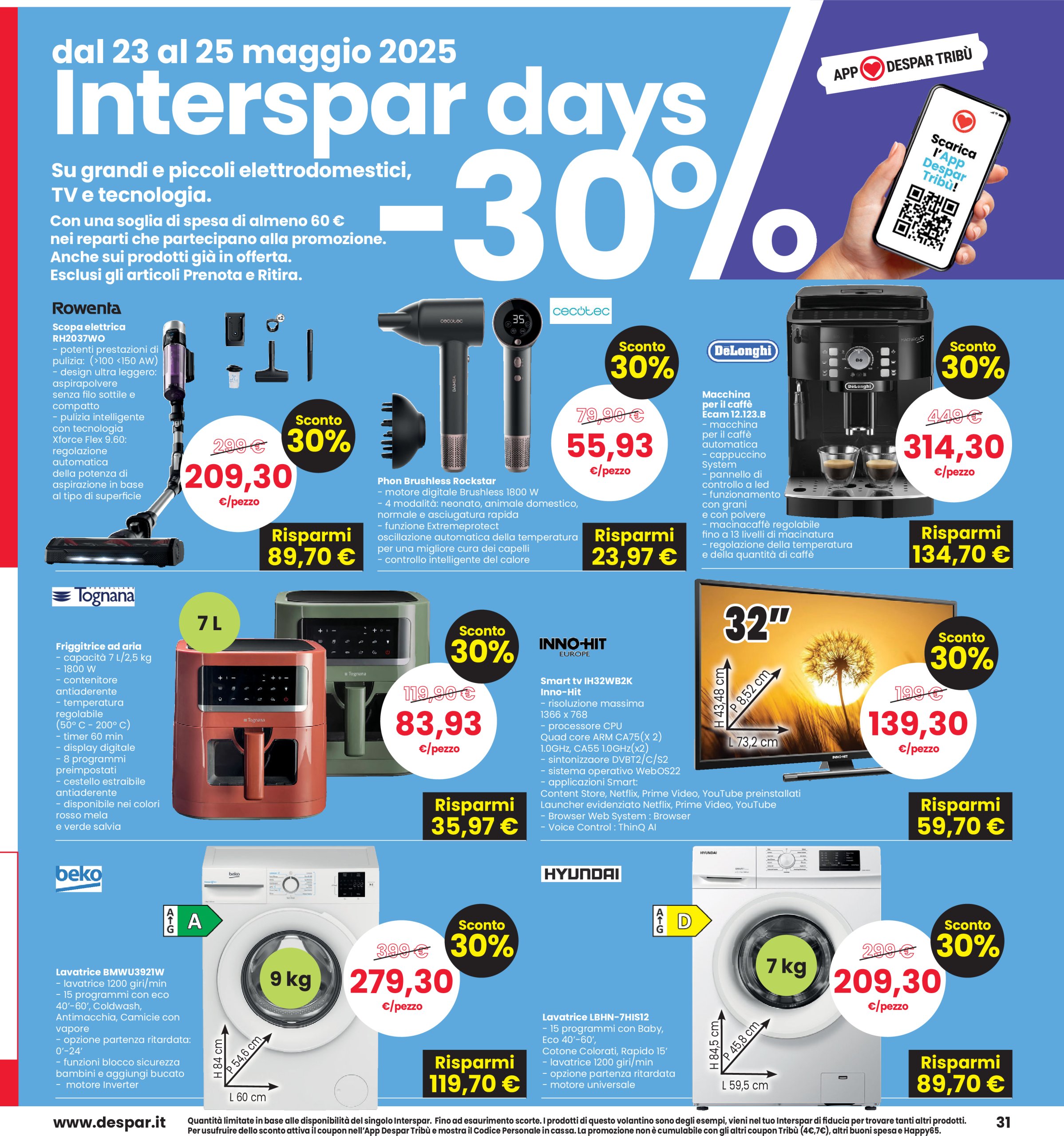 interspar - Volantino INTERSPAR valido dal 22/05 al 04/06 - page: 32