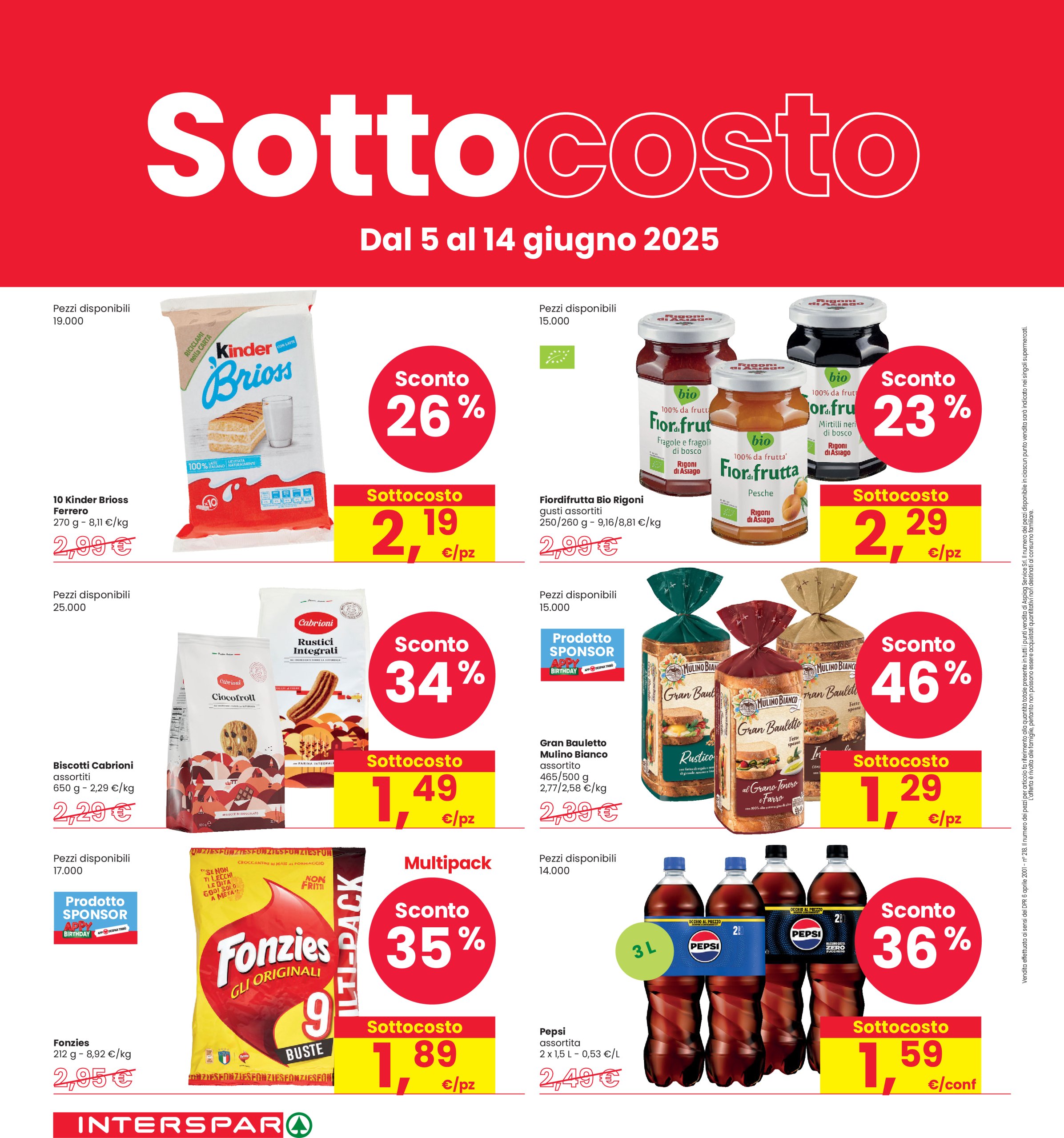interspar - Volantino INTERSPAR valido dal 05/06 al 14/06 - page: 4