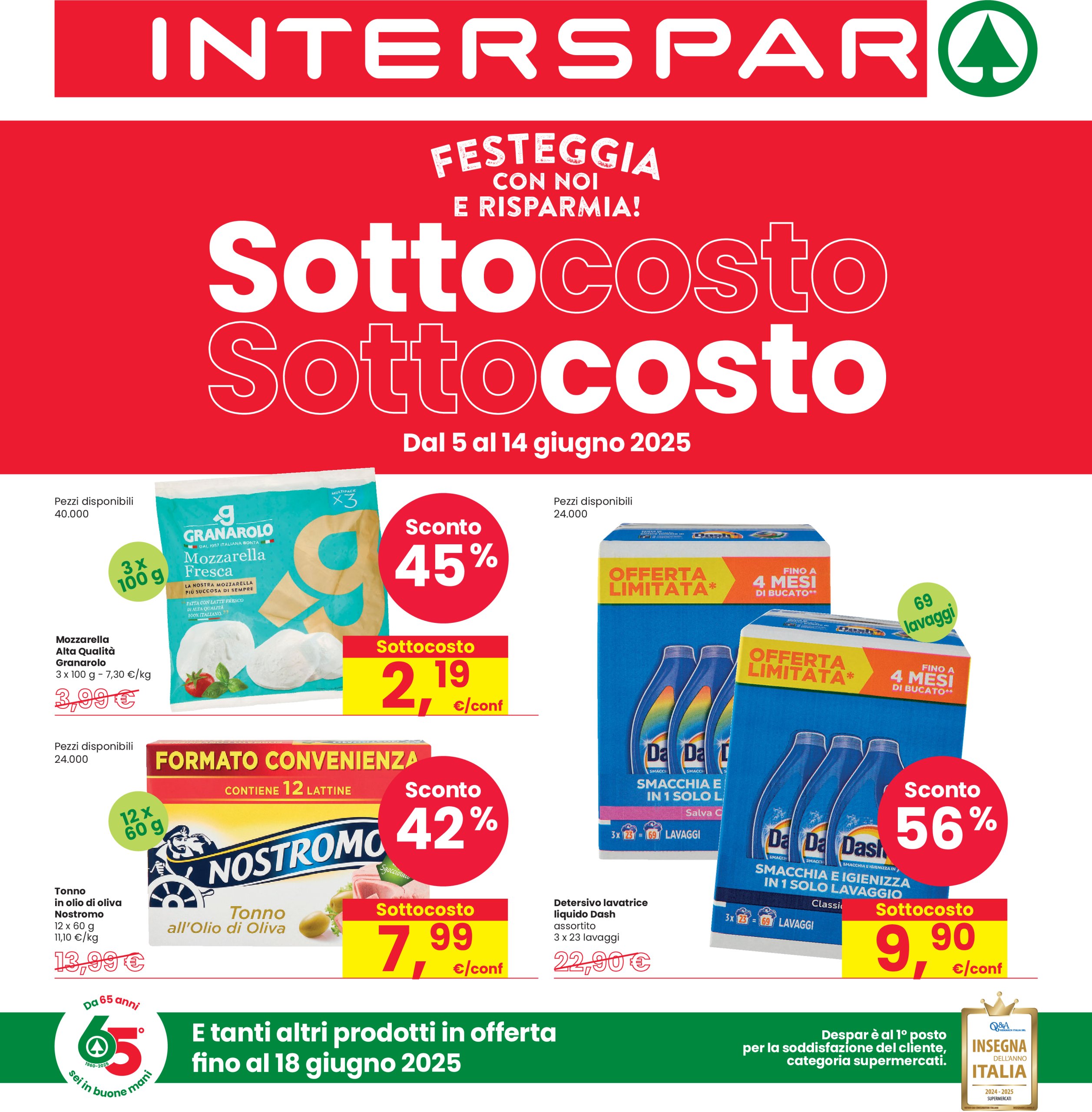 interspar - Volantino INTERSPAR valido dal 05/06 al 14/06