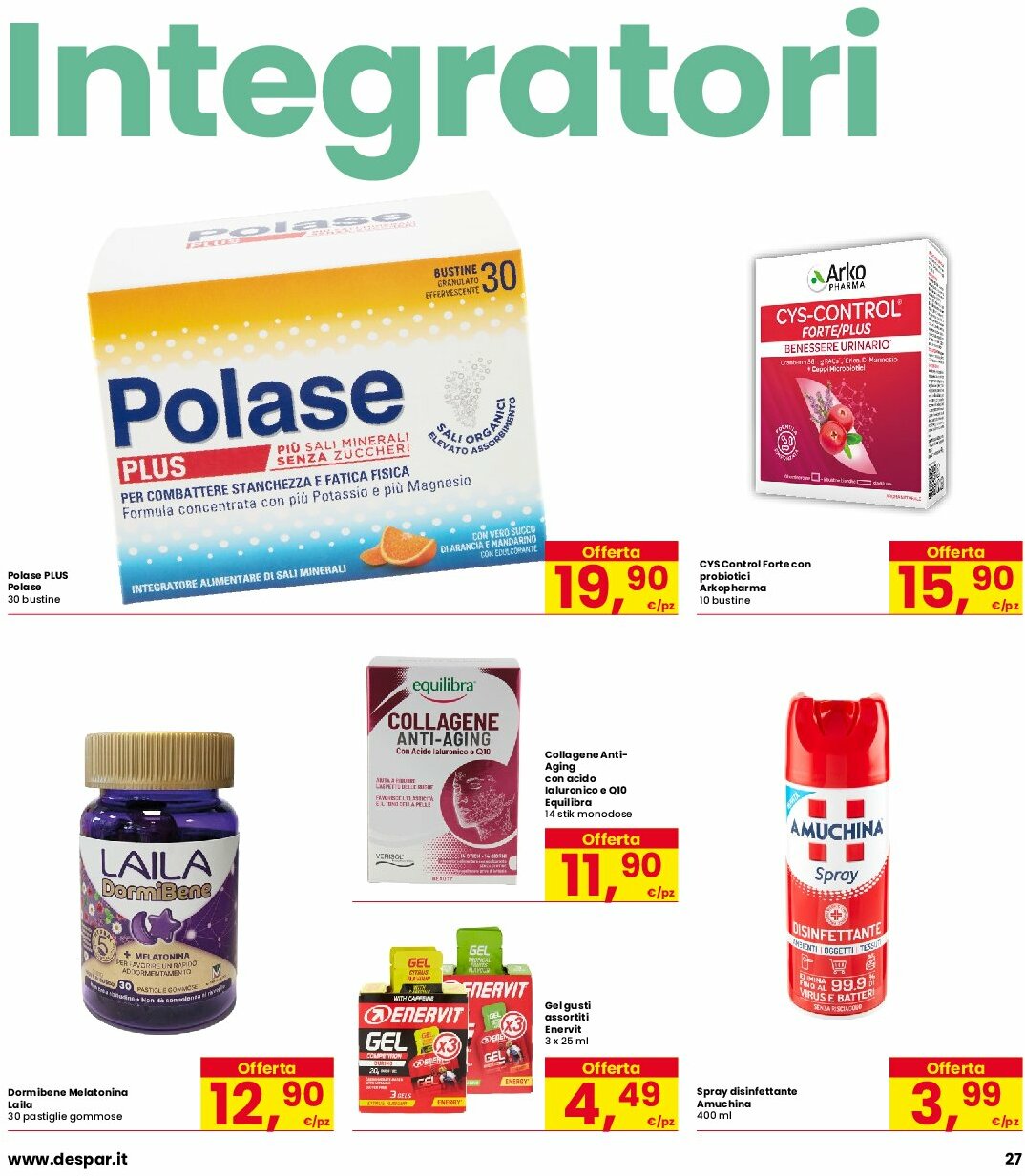 interspar - Volantino INTERSPAR valido dal 31/07 al 13/08 - page: 27