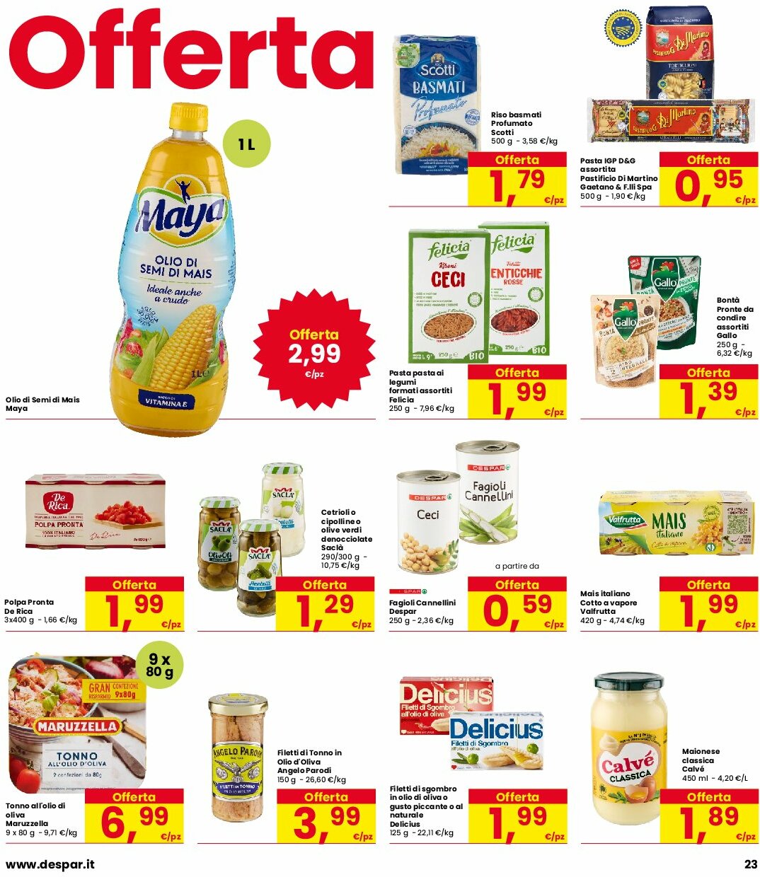 interspar - Volantino INTERSPAR valido dal 31/07 al 13/08 - page: 23