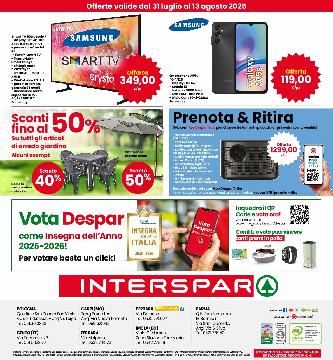interspar - Volantino INTERSPAR valido dal 31/07 al 13/08 - page: 32