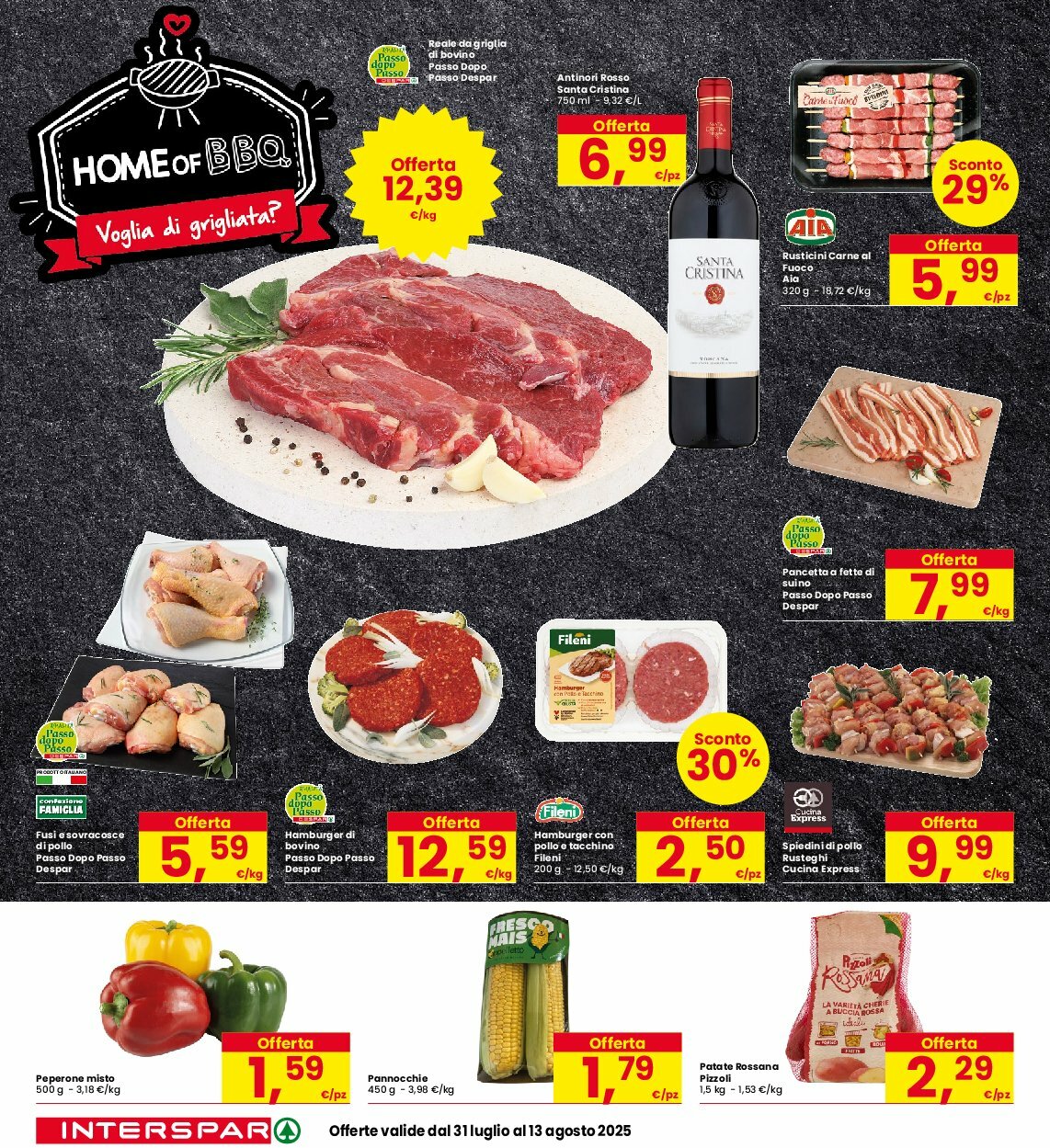 interspar - Volantino INTERSPAR valido dal 31/07 al 13/08 - page: 6