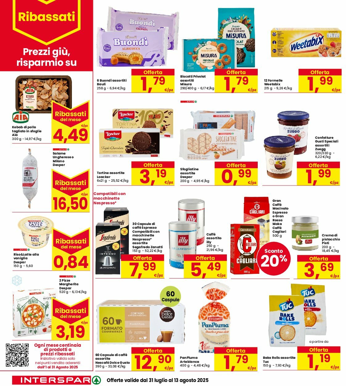 interspar - Volantino INTERSPAR valido dal 31/07 al 13/08 - page: 22