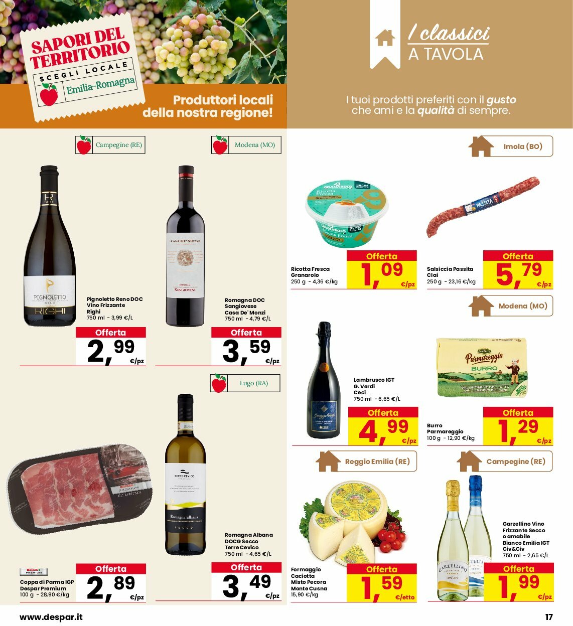 interspar - Volantino INTERSPAR valido dal 31/07 al 13/08 - page: 17