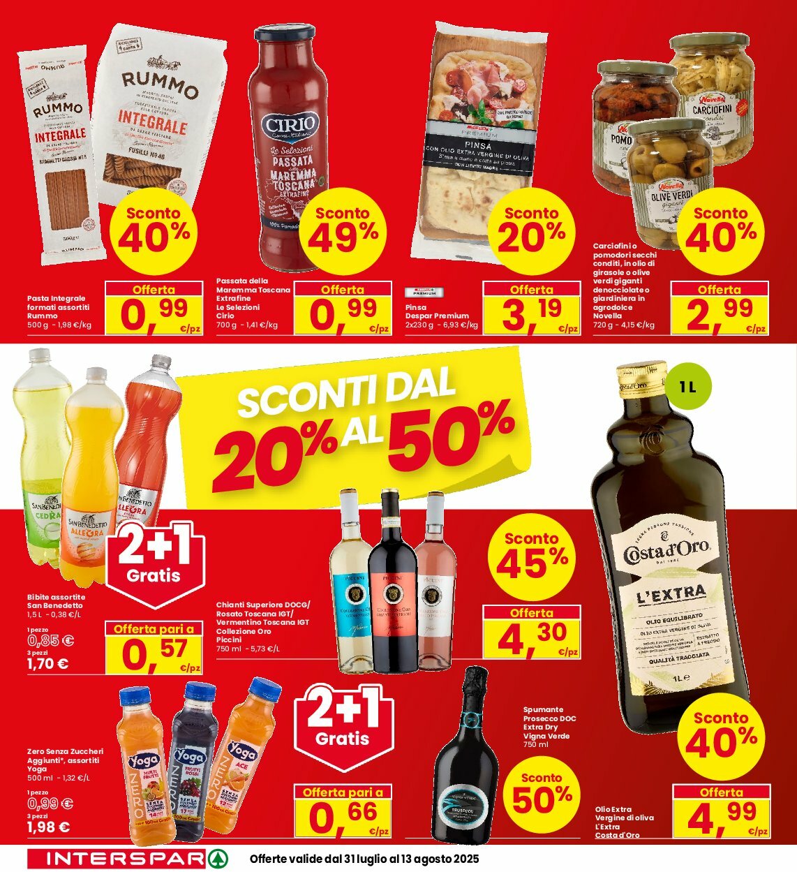 interspar - Volantino INTERSPAR valido dal 31/07 al 13/08 - page: 4