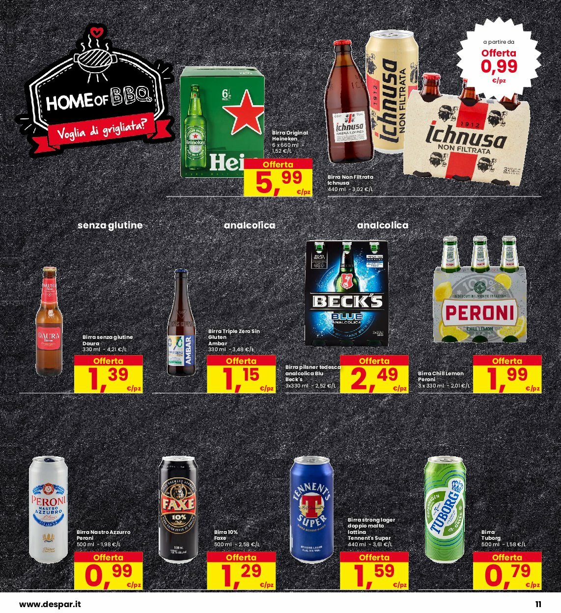 interspar - Volantino INTERSPAR valido dal 31/07 al 13/08 - page: 11