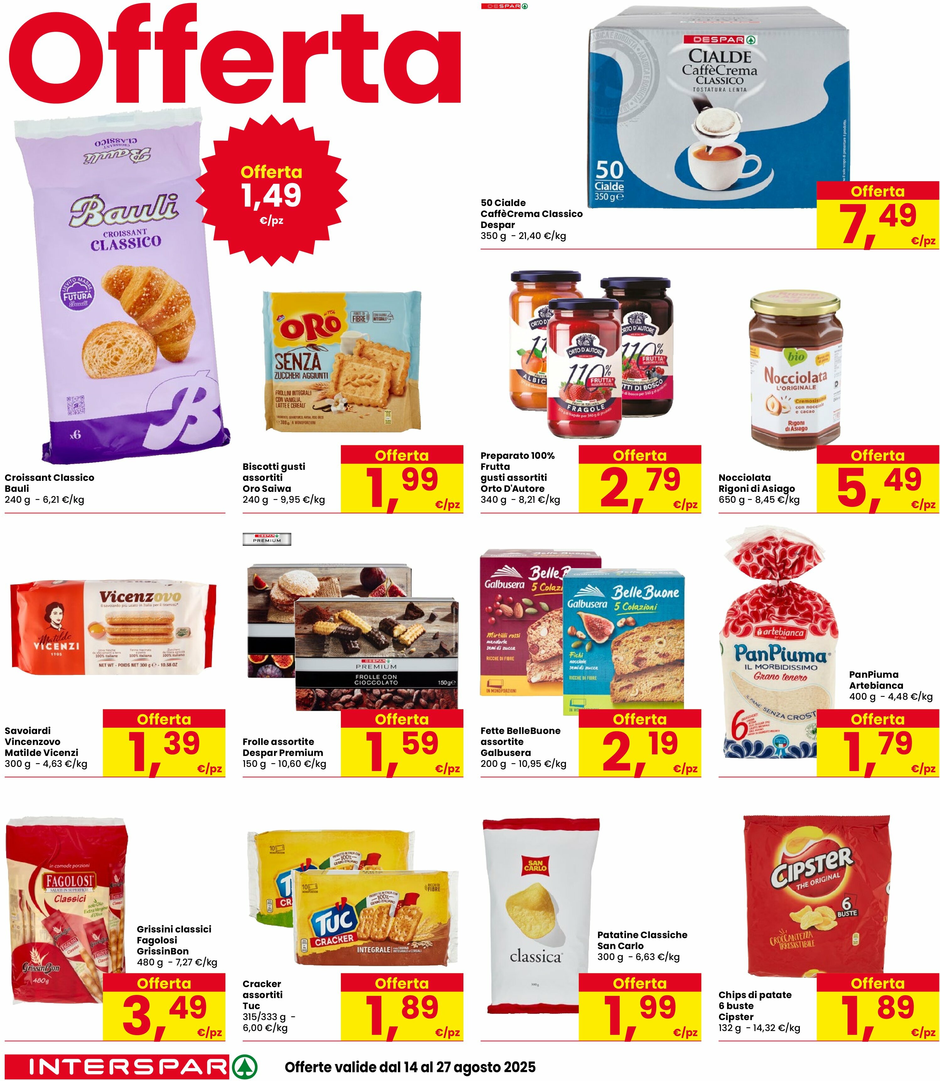 interspar - Volantino INTERSPAR valido dal 14/08 al 27/08 - page: 20