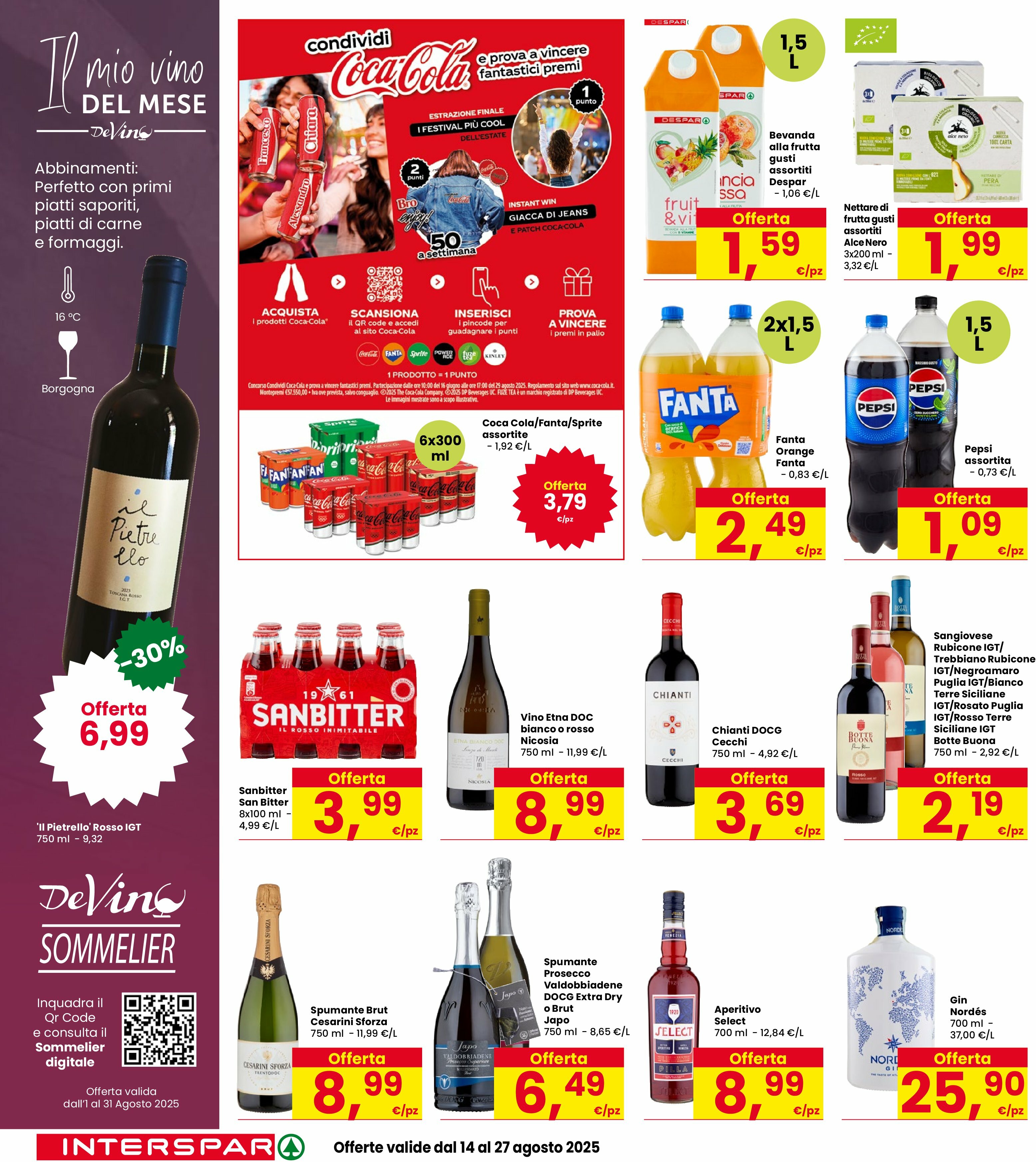 interspar - Volantino INTERSPAR valido dal 14/08 al 27/08 - page: 22