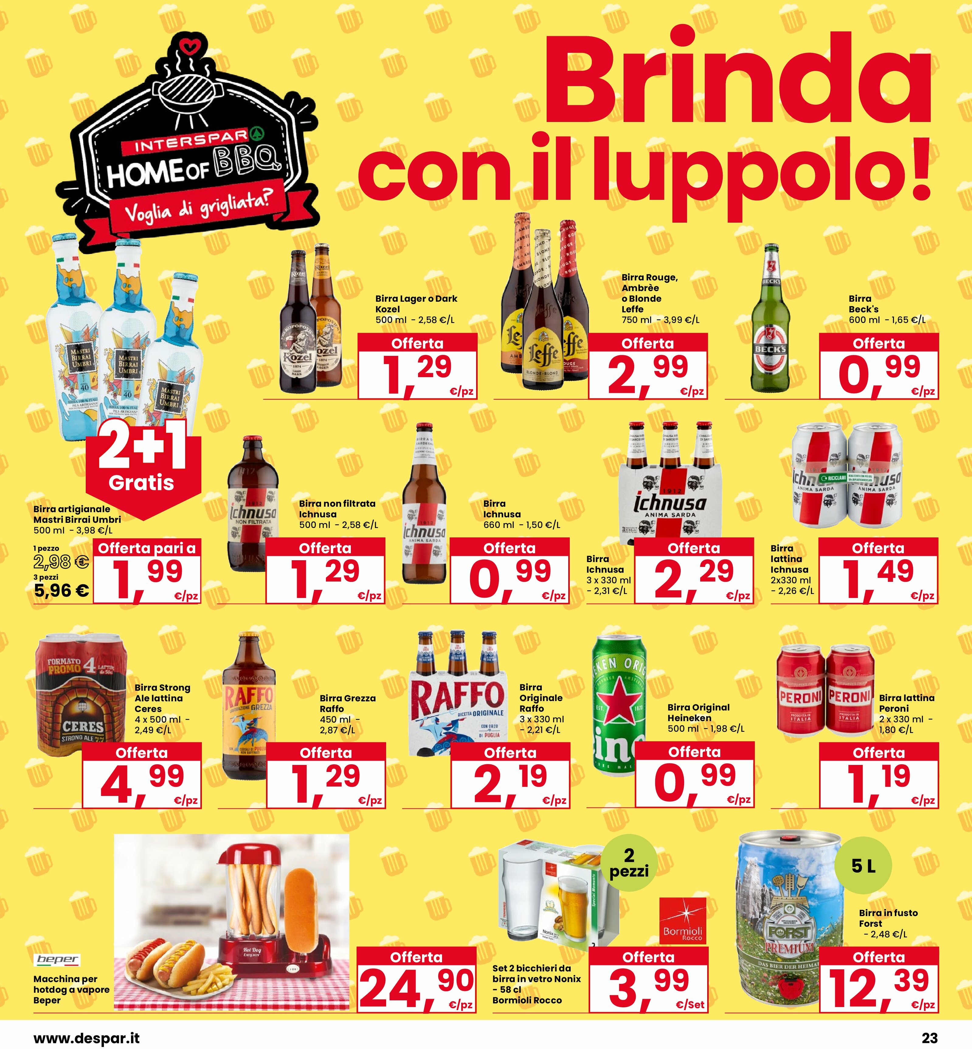 interspar - Volantino INTERSPAR valido dal 14/08 al 27/08 - page: 23