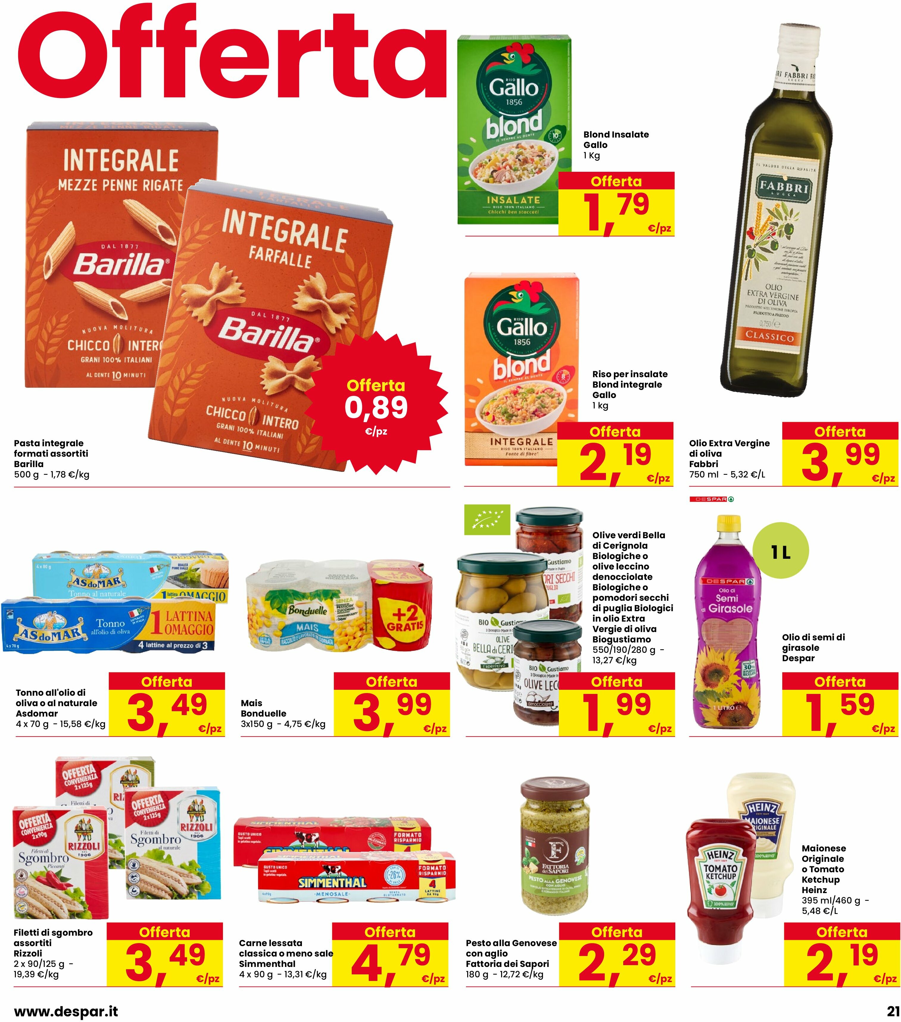 interspar - Volantino INTERSPAR valido dal 14/08 al 27/08 - page: 21