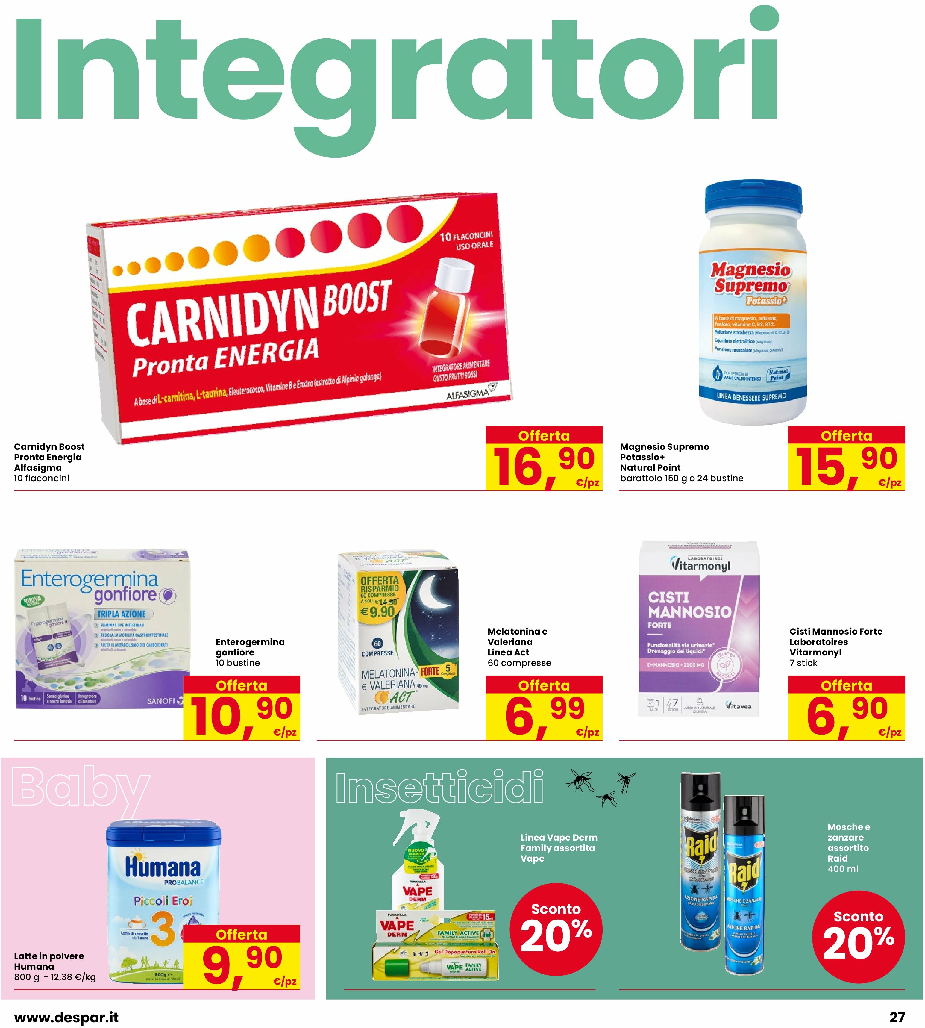 interspar - Volantino INTERSPAR valido dal 14/08 al 27/08 - page: 27