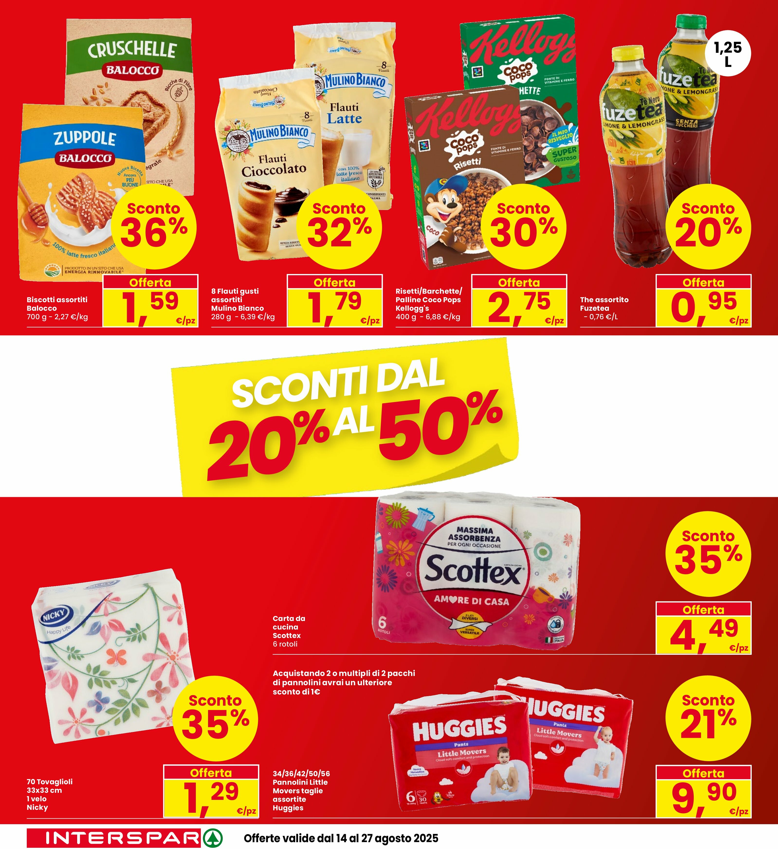 interspar - Volantino INTERSPAR valido dal 14/08 al 27/08 - page: 4