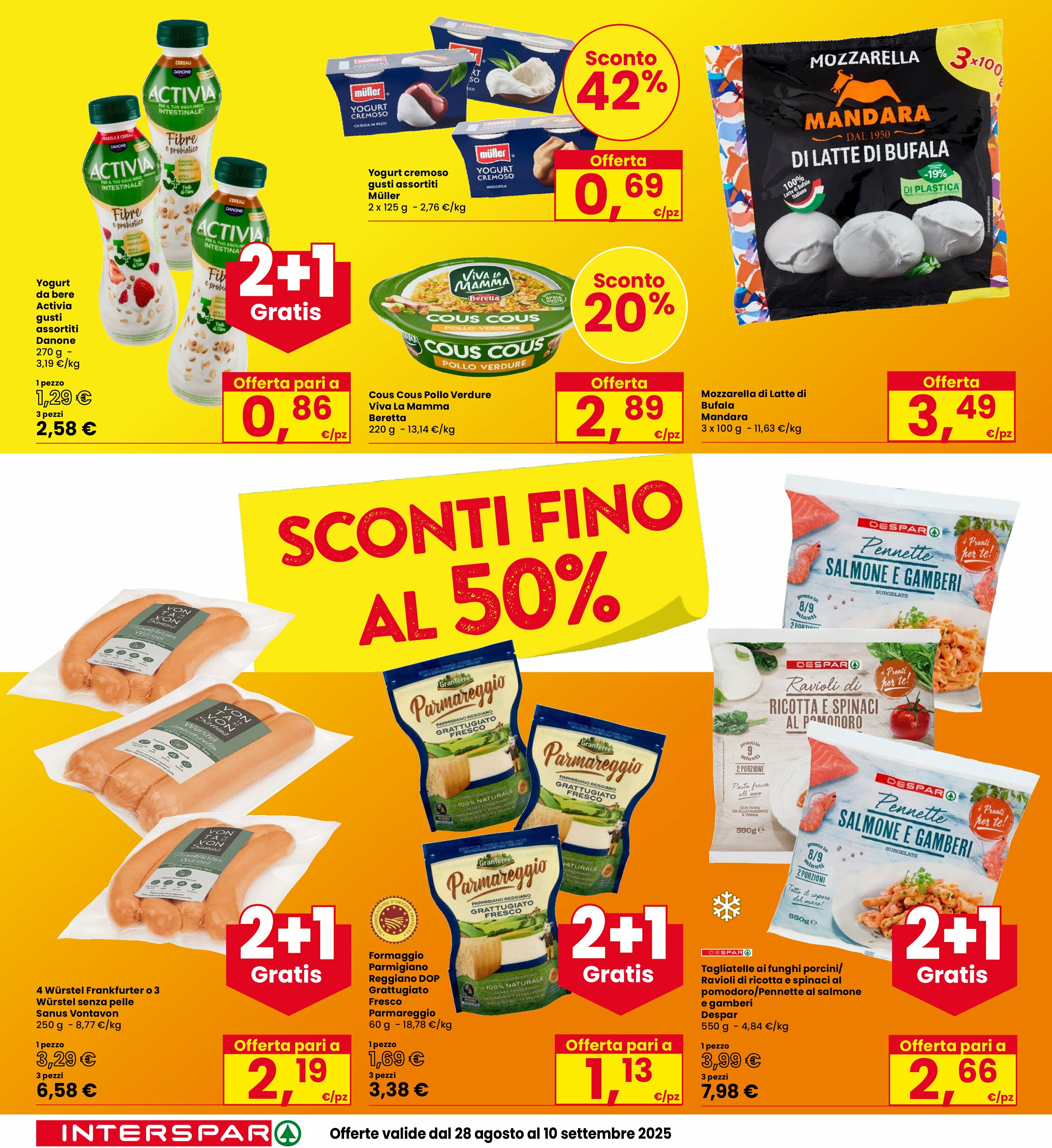 interspar - Volantino INTERSPAR valido dal 28/08 al 10/09 - page: 2