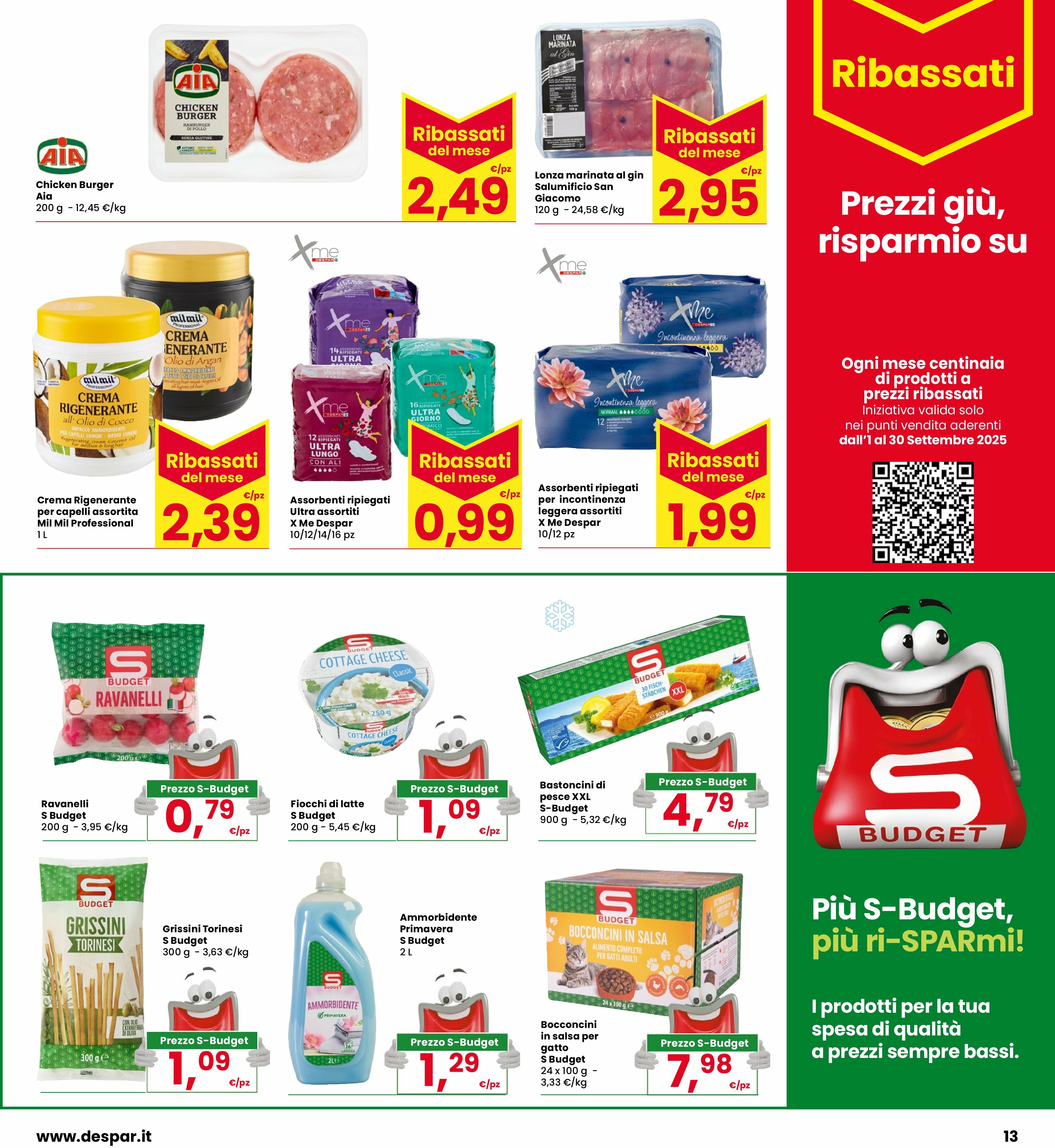 interspar - Volantino INTERSPAR valido dal 28/08 al 10/09 - page: 13