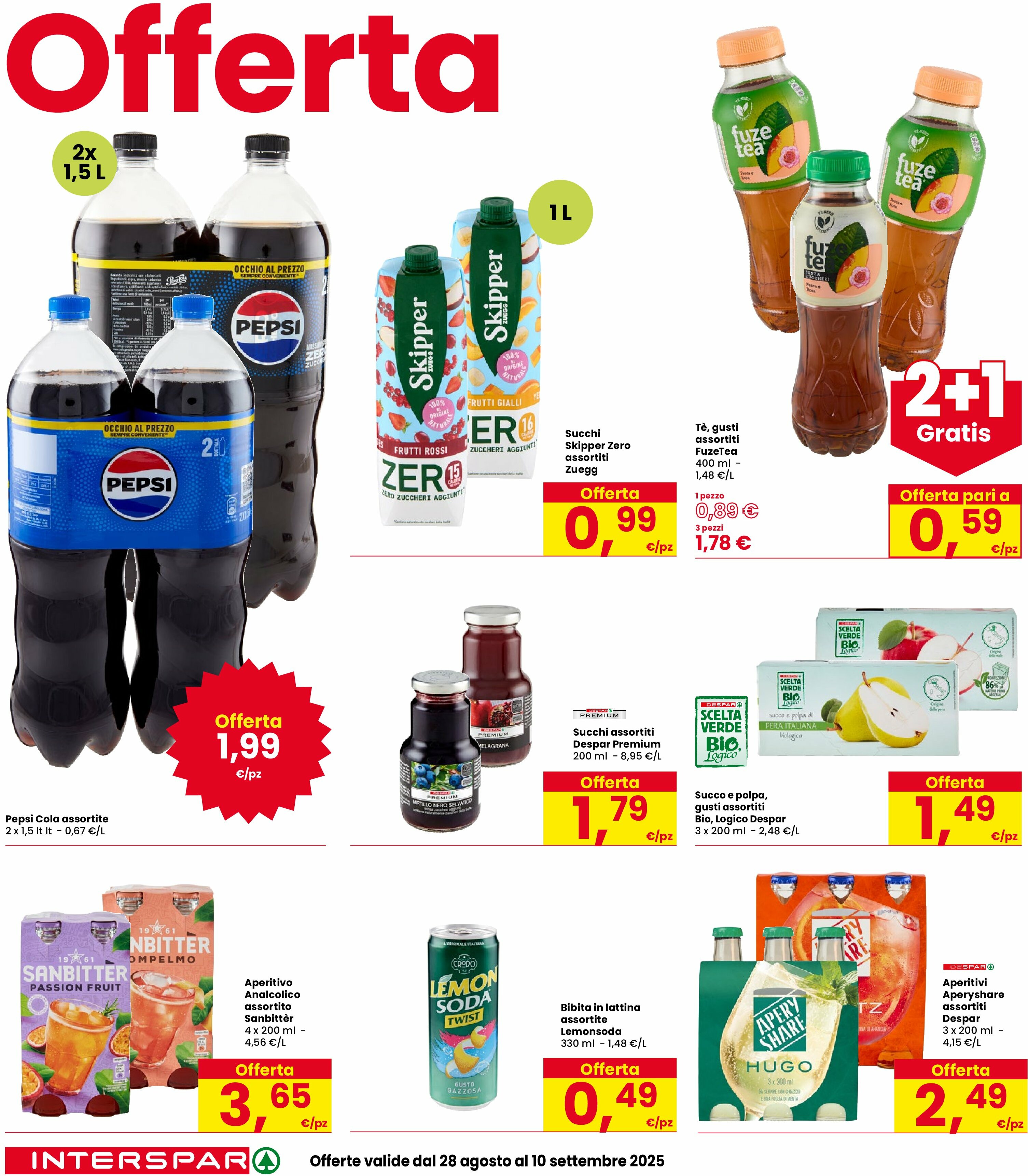 interspar - Volantino INTERSPAR valido dal 28/08 al 10/09 - page: 22