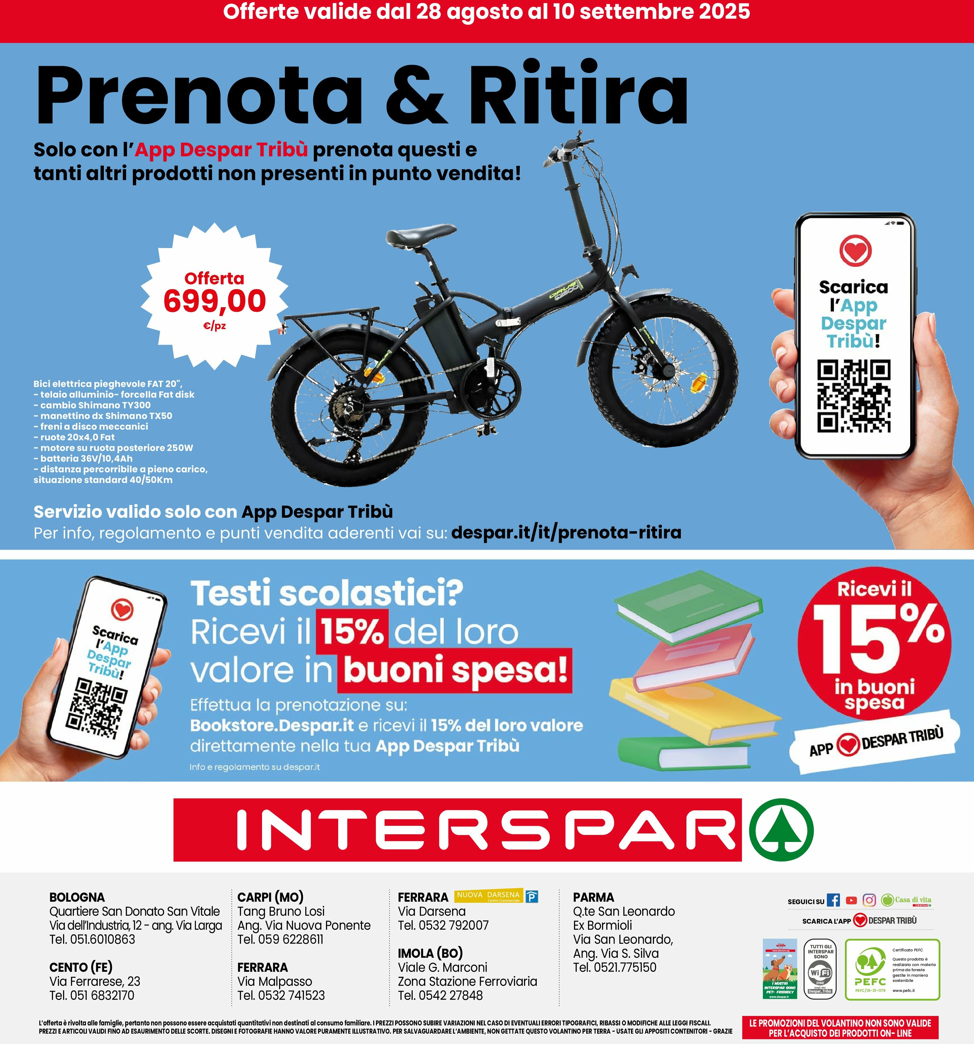 interspar - Volantino INTERSPAR valido dal 28/08 al 10/09 - page: 32